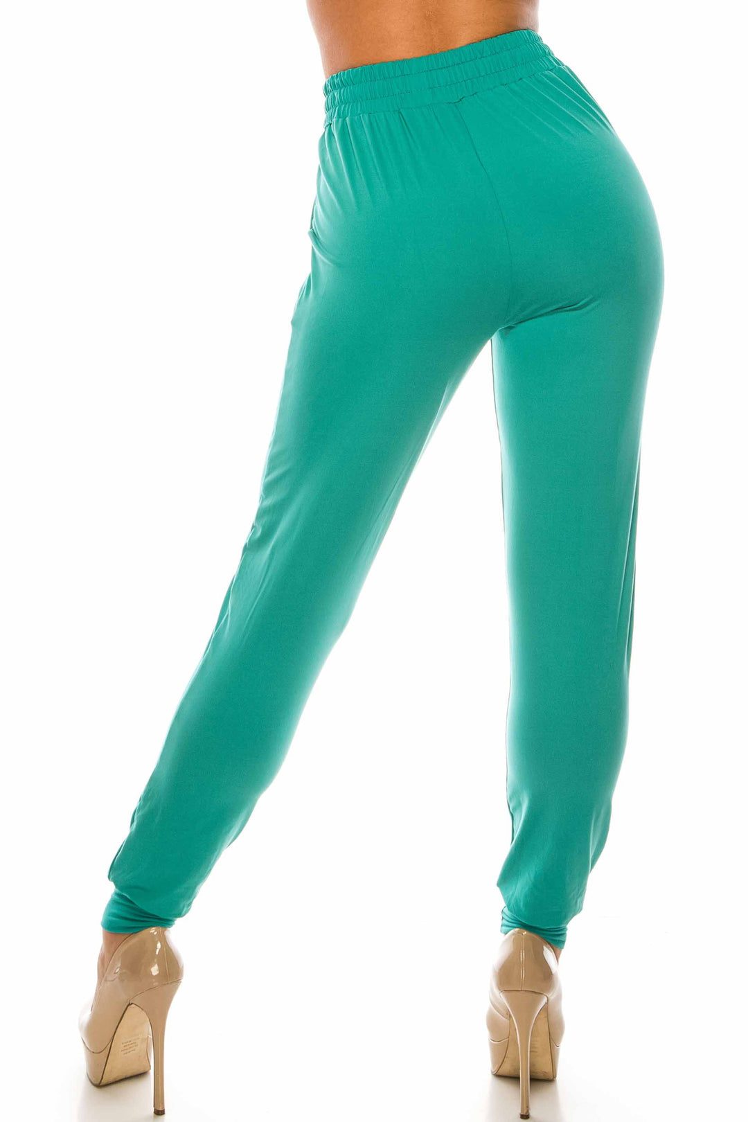 Buttery Smooth Solid Basic Jade Joggers