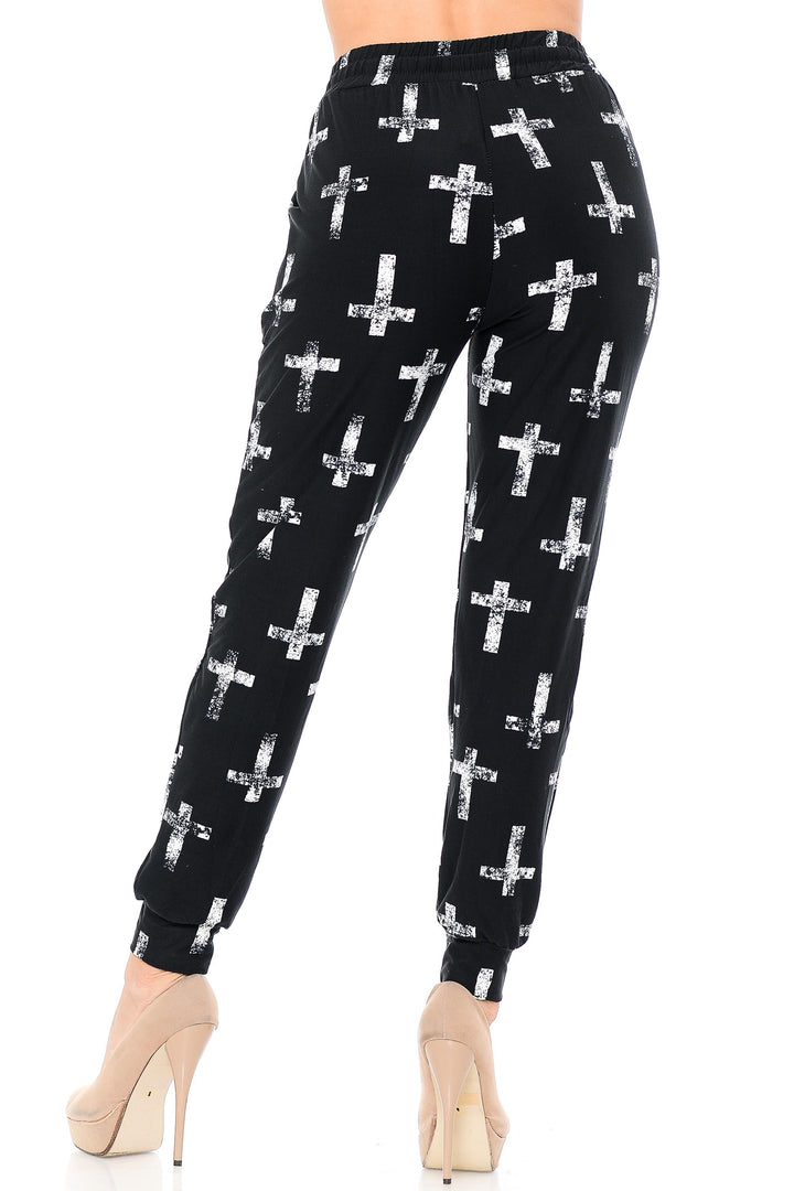 Buttery Smooth Faded Cross Joggers