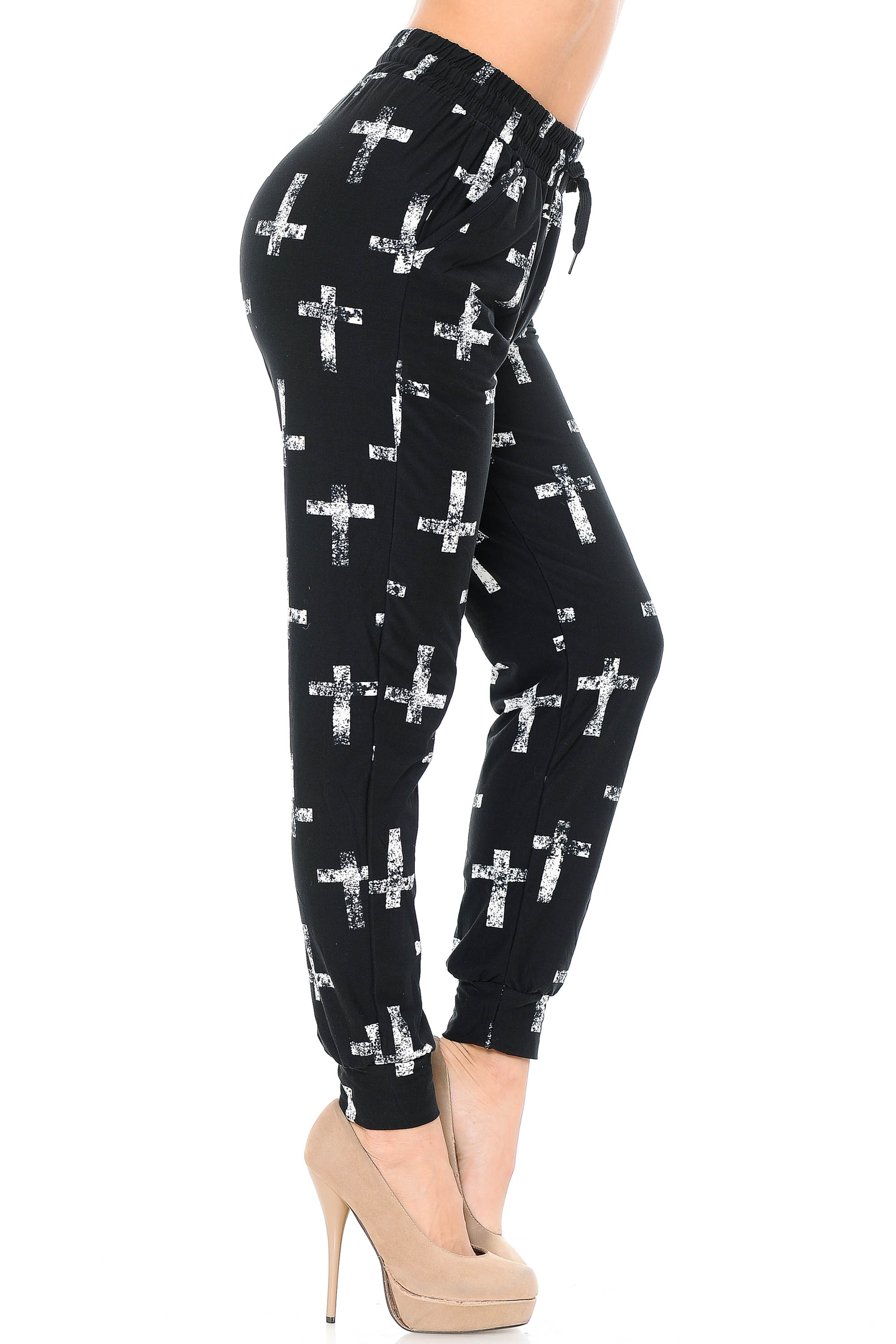 Buttery Smooth Faded Cross Joggers