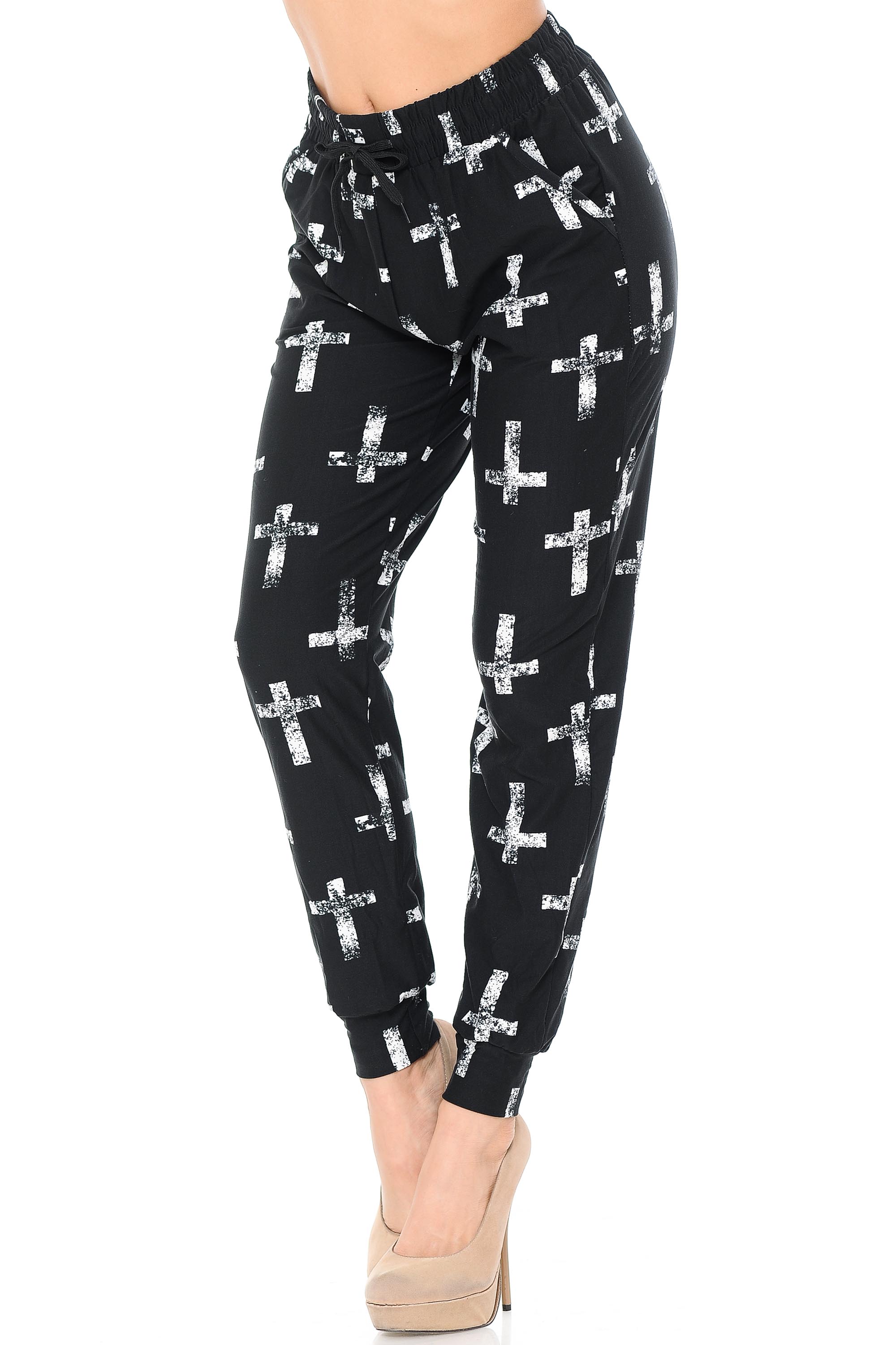 Buttery Smooth Faded Cross Joggers