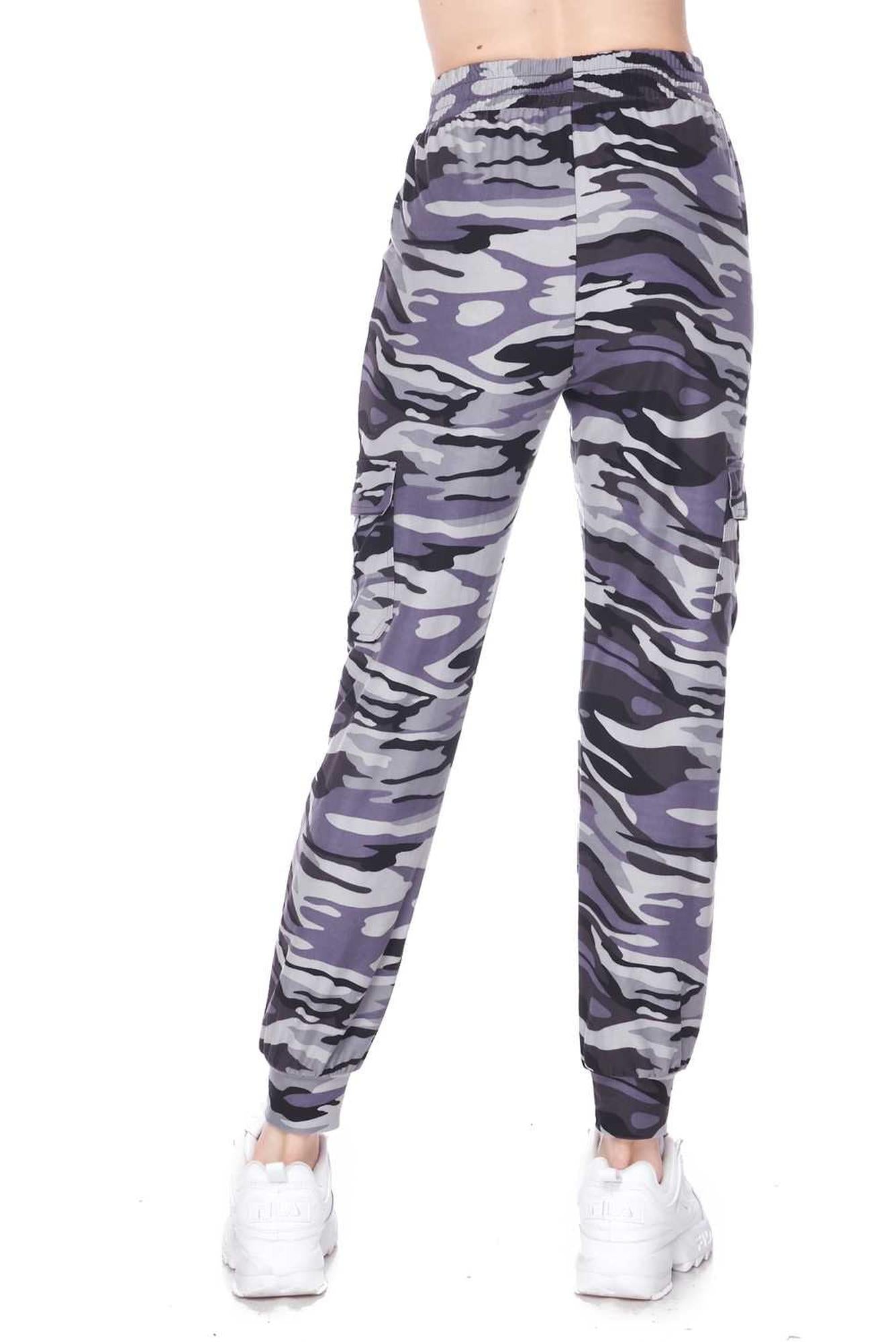 Buttery Smooth Charcoal Camouflage Joggers - New Mix