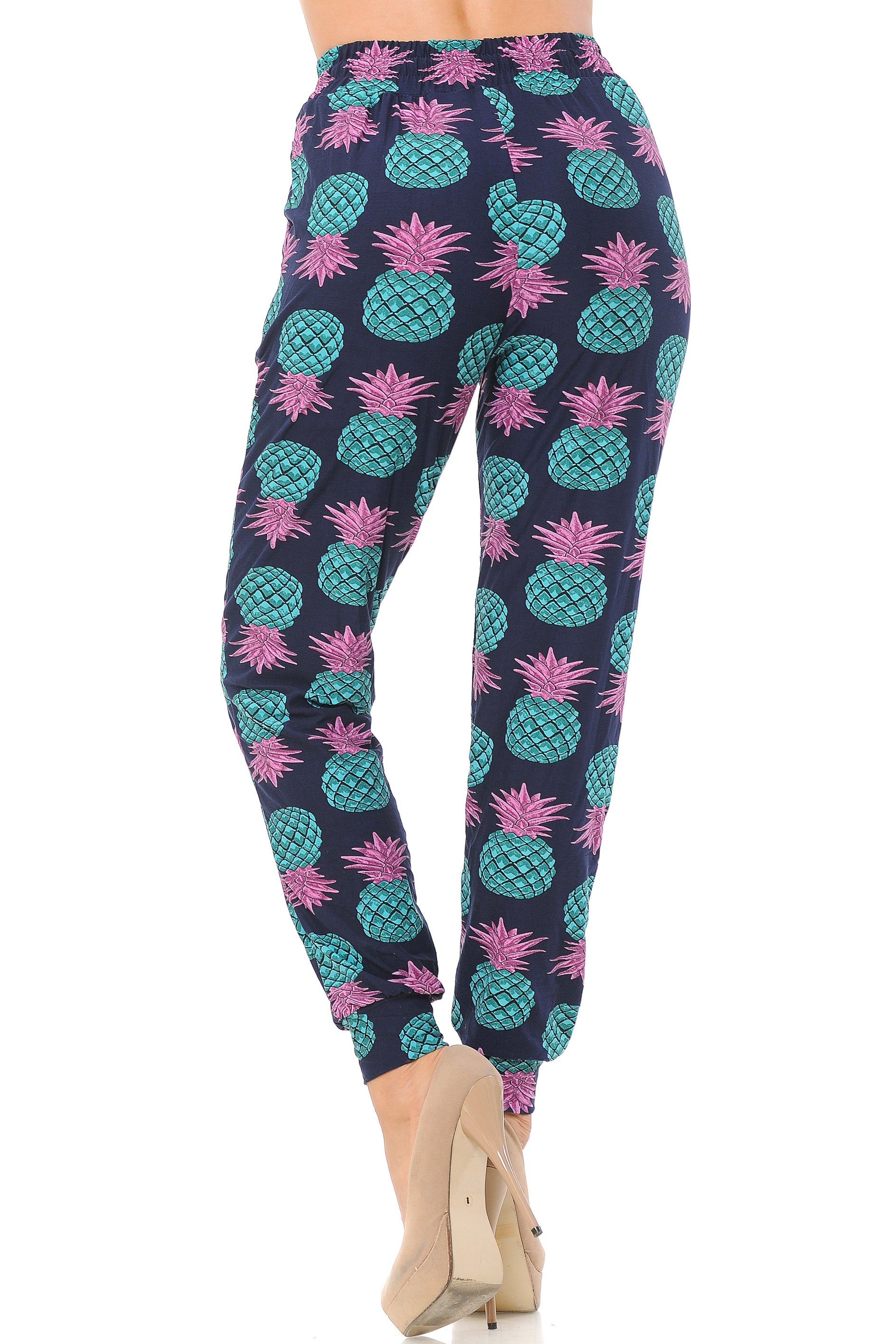 Buttery Smooth Teal Pineapple Women's Joggers