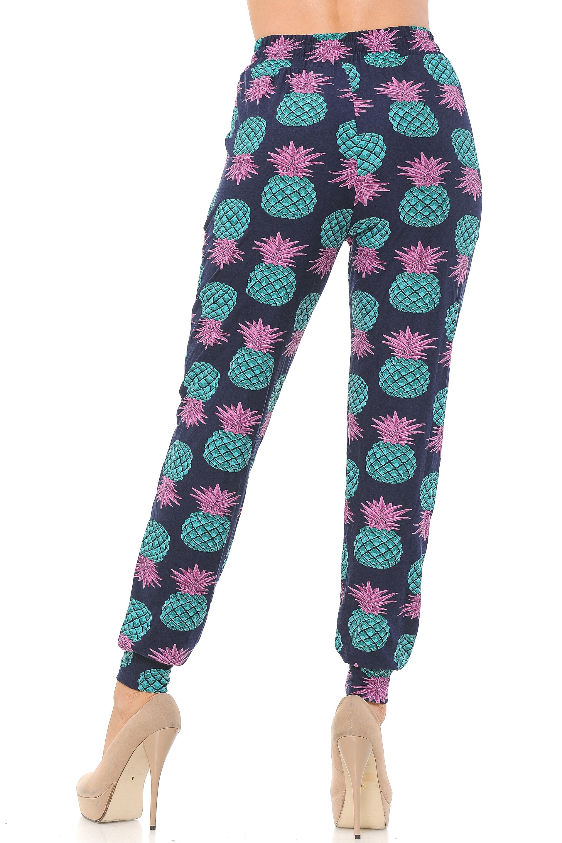 Buttery Smooth Teal Pineapple Women's Joggers