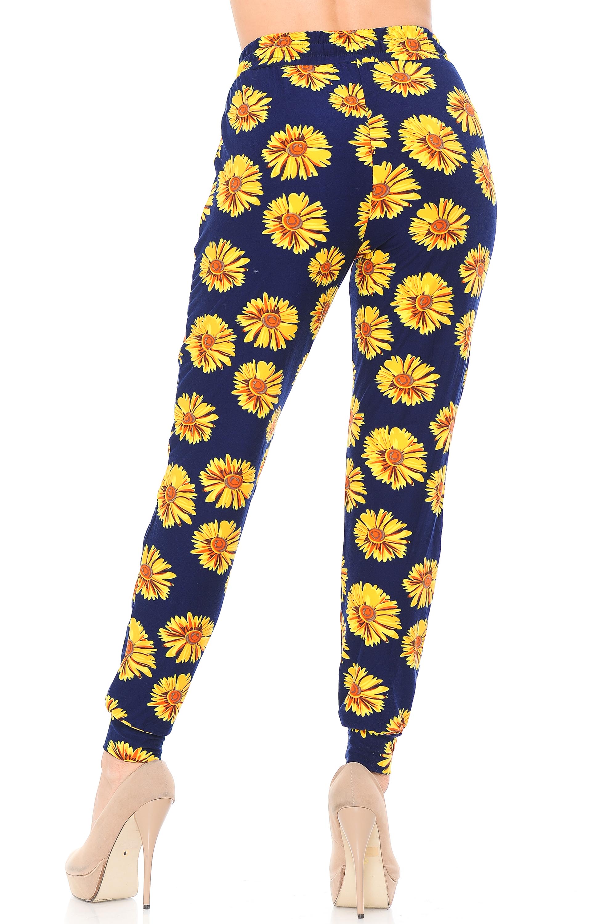 Buttery Smooth Summer Daisy Joggers