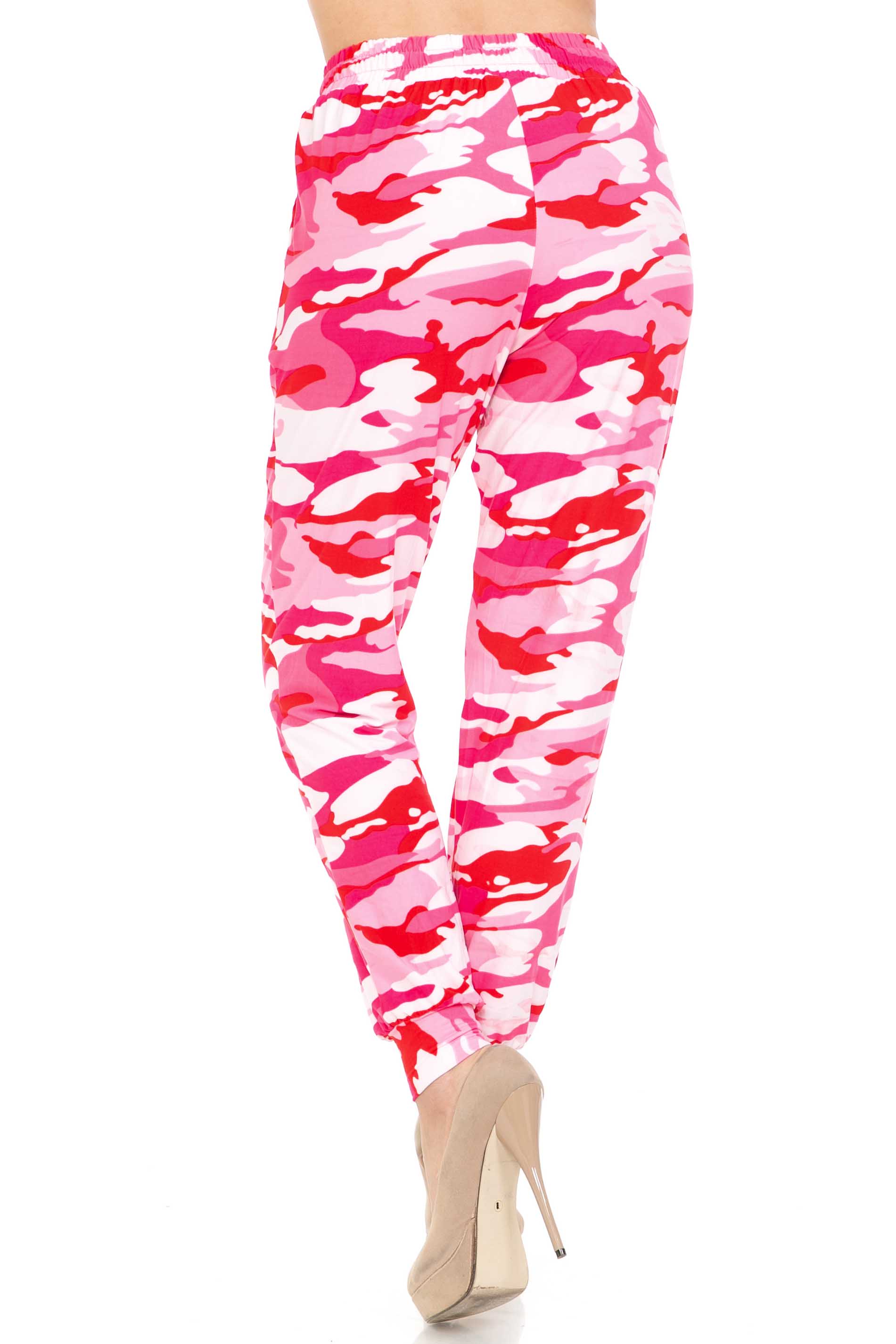 Buttery Smooth Pink Camouflage Joggers - EEVEE