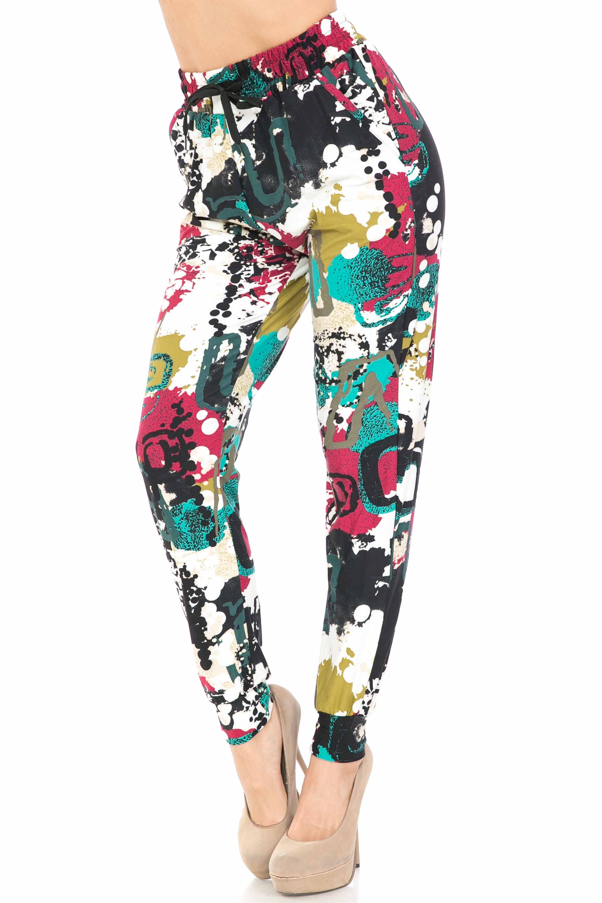 Buttery Smooth Summer Picasso Joggers