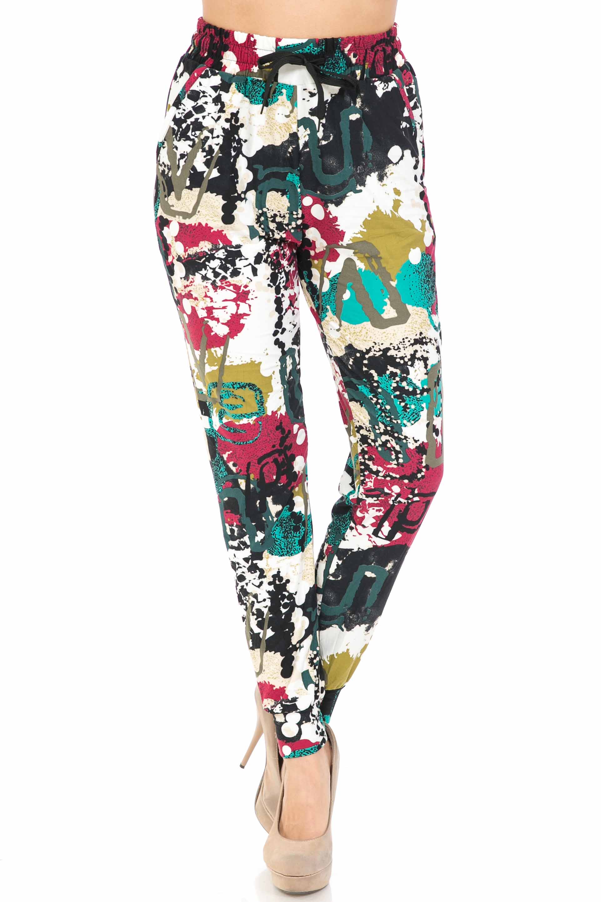 Buttery Smooth Summer Picasso Joggers