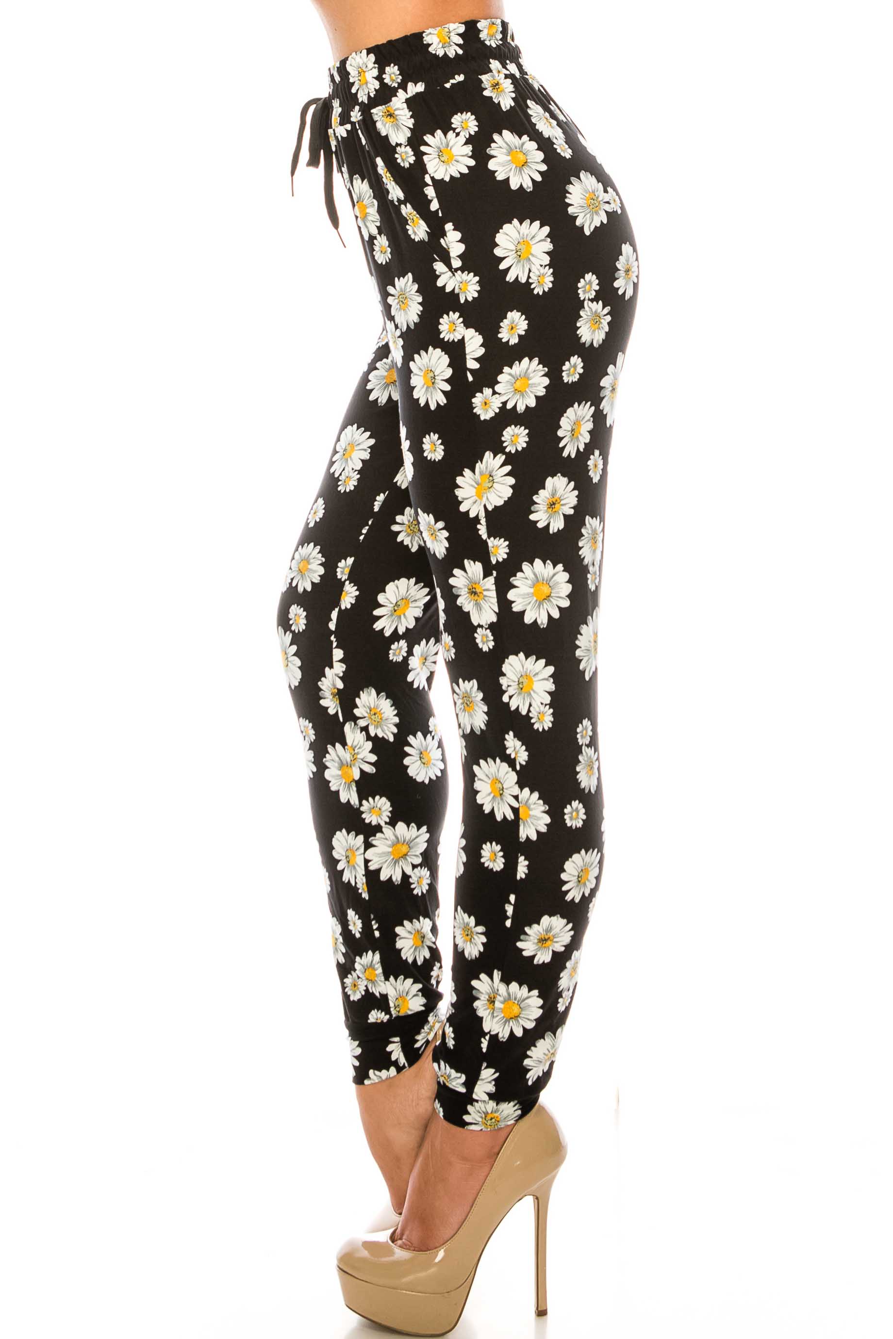 Buttery Smooth Cute Daisy Joggers