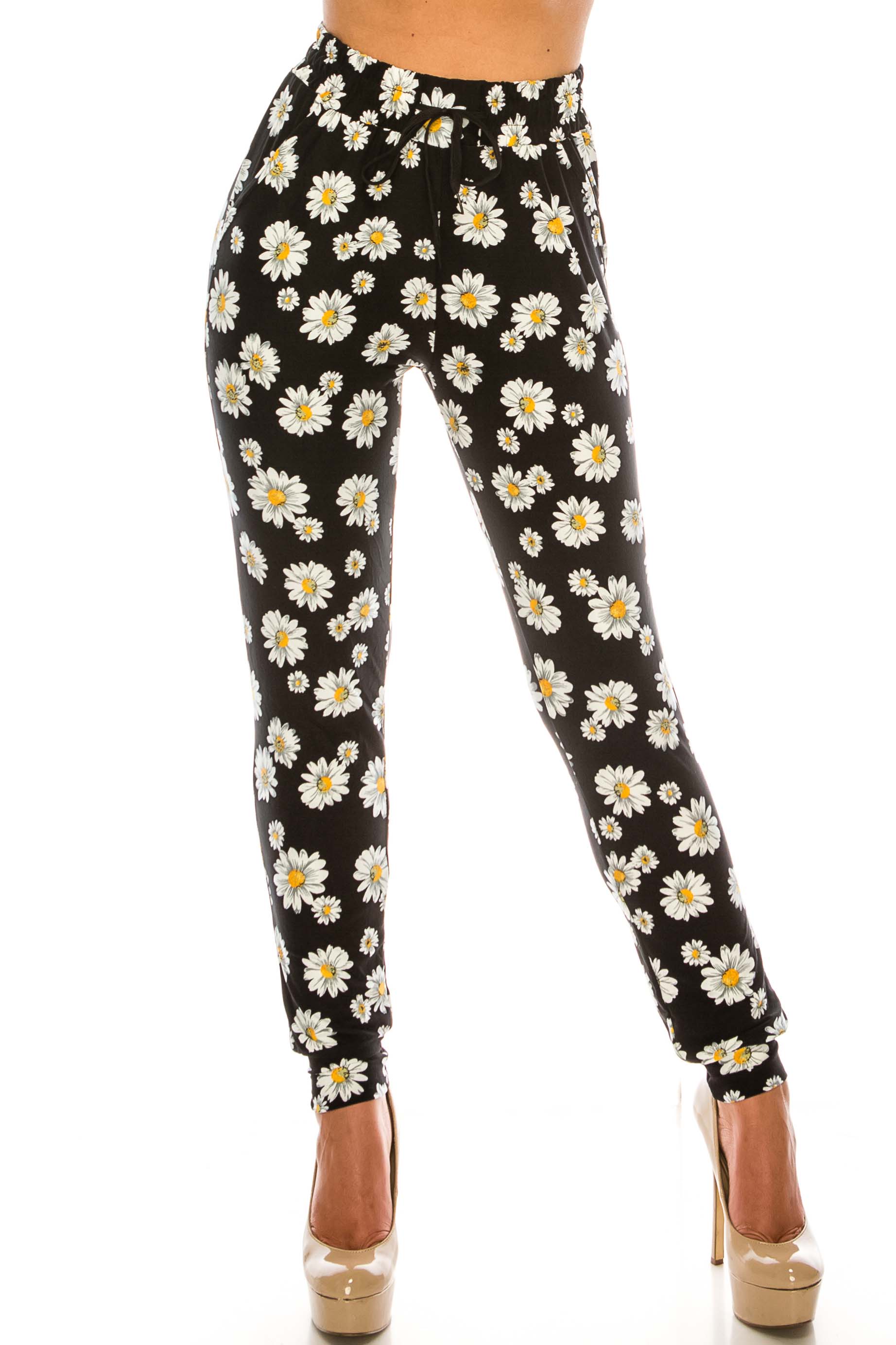 Buttery Smooth Cute Daisy Joggers