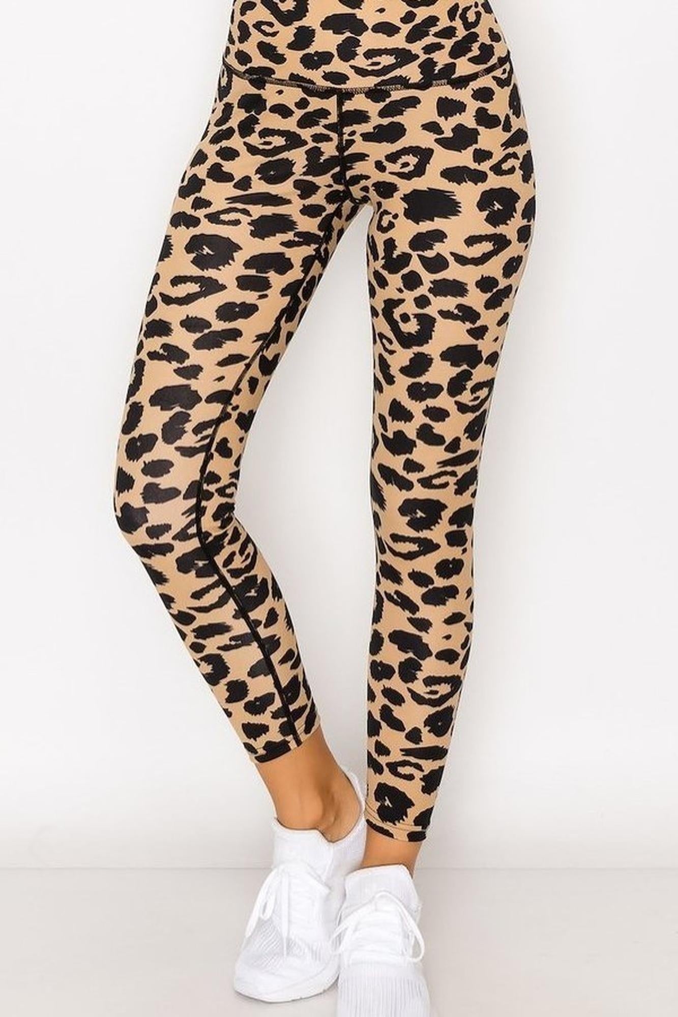 Wild Leopard Workout Leggings