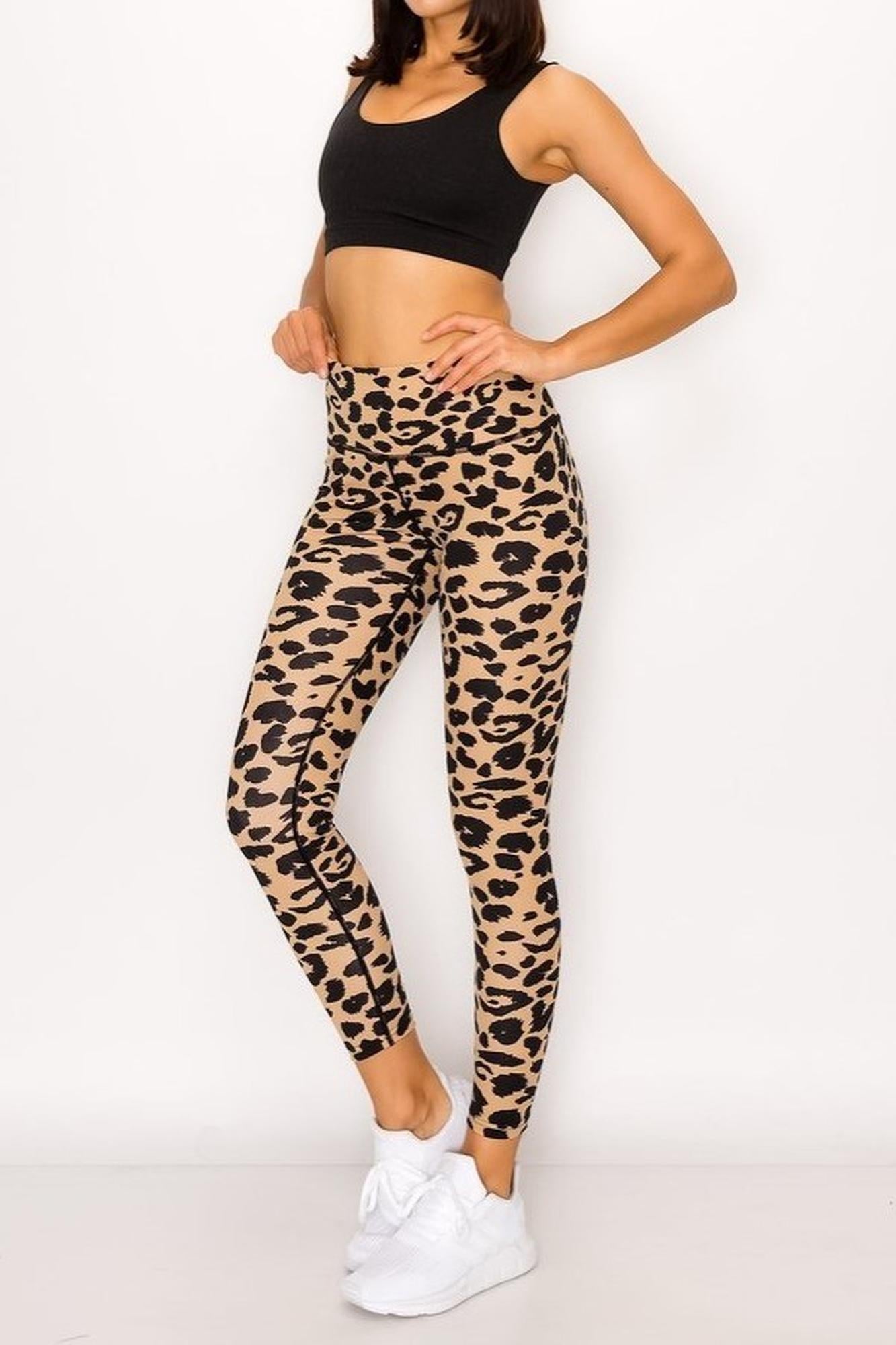 Wild Leopard Workout Leggings