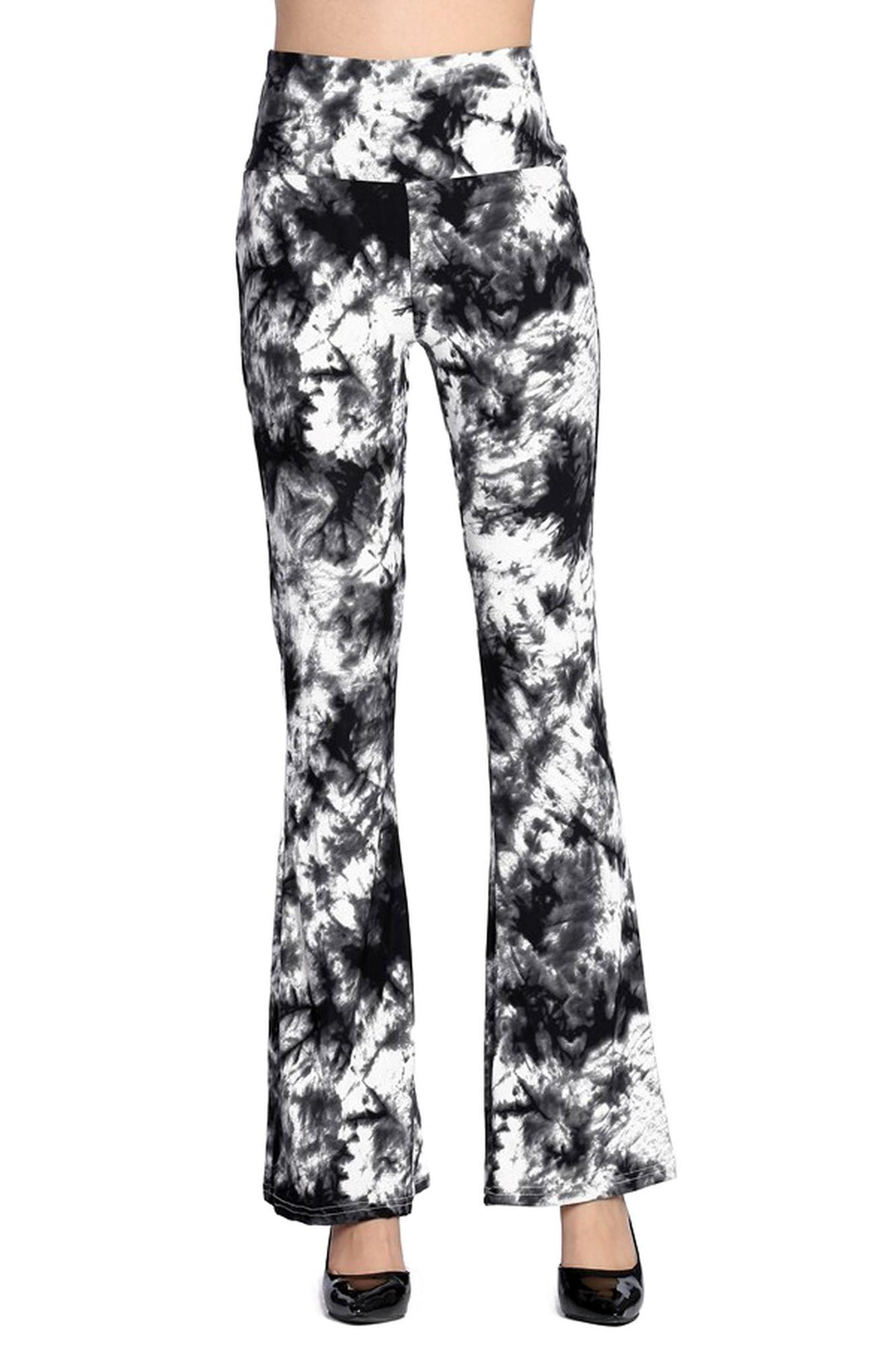 Tasty Tie Dye Bell Bottom Leggings