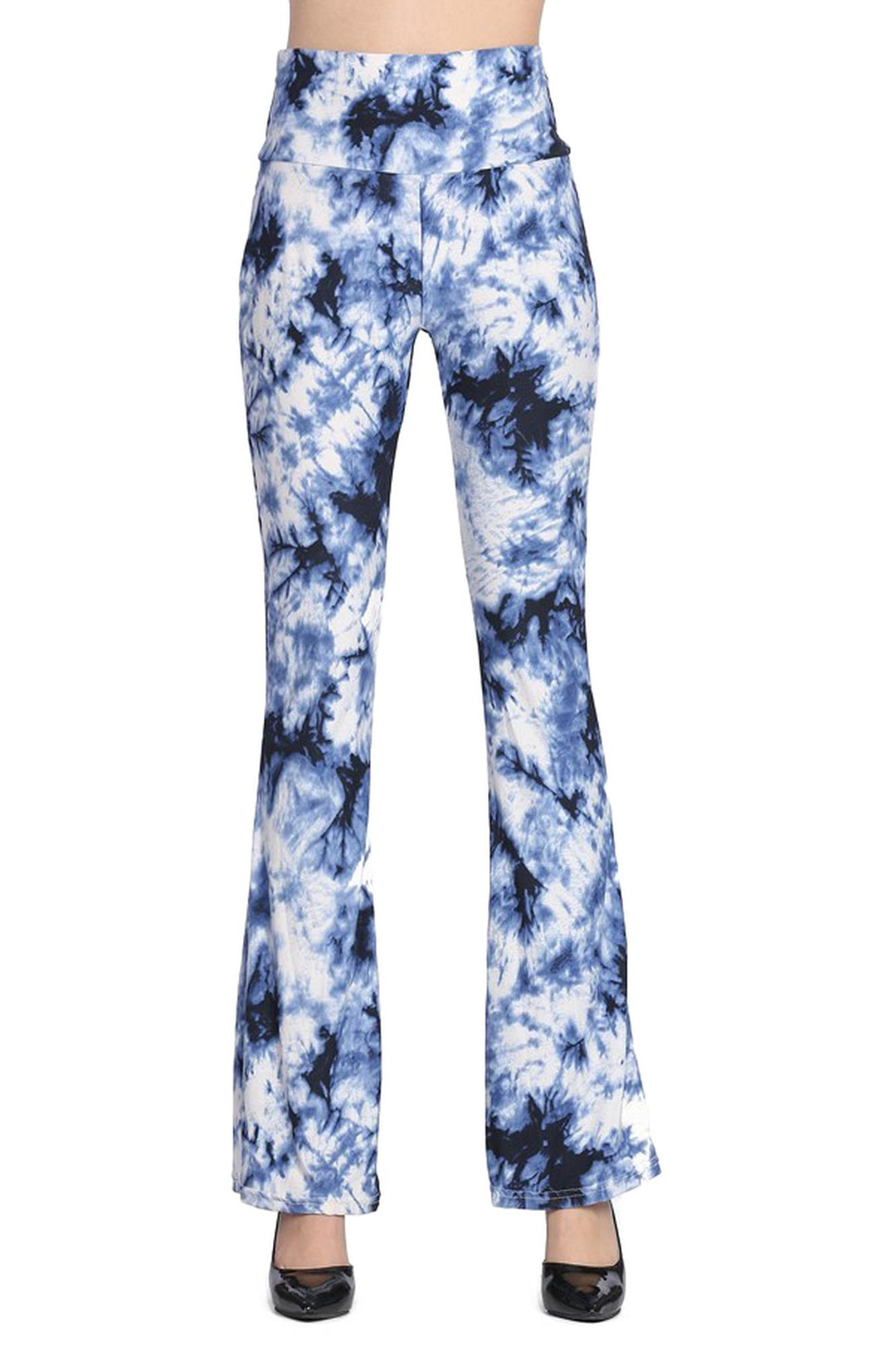 Tasty Tie Dye Bell Bottom Leggings