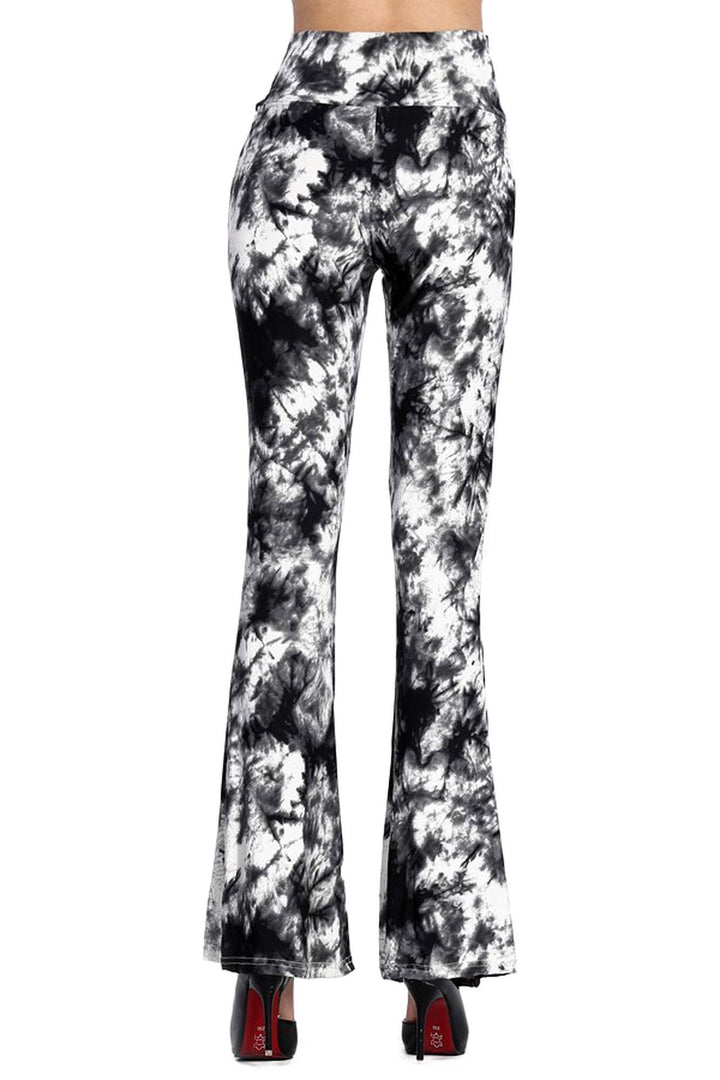 Tasty Tie Dye Bell Bottom Leggings