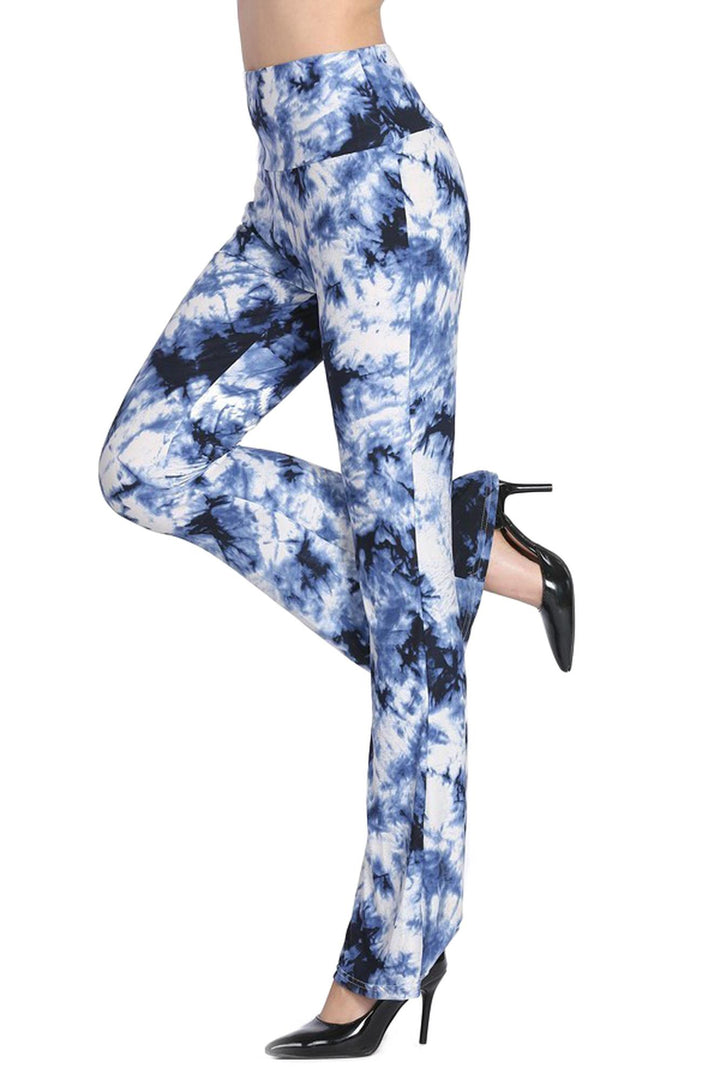 Tasty Tie Dye Bell Bottom Leggings