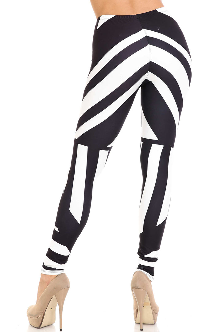 Creamy Soft Premium Women's Leggings Body Flatter Lines Regular Size, High Rise, Stretchy & Breathable, Comfortable Fit - by USA Fashion