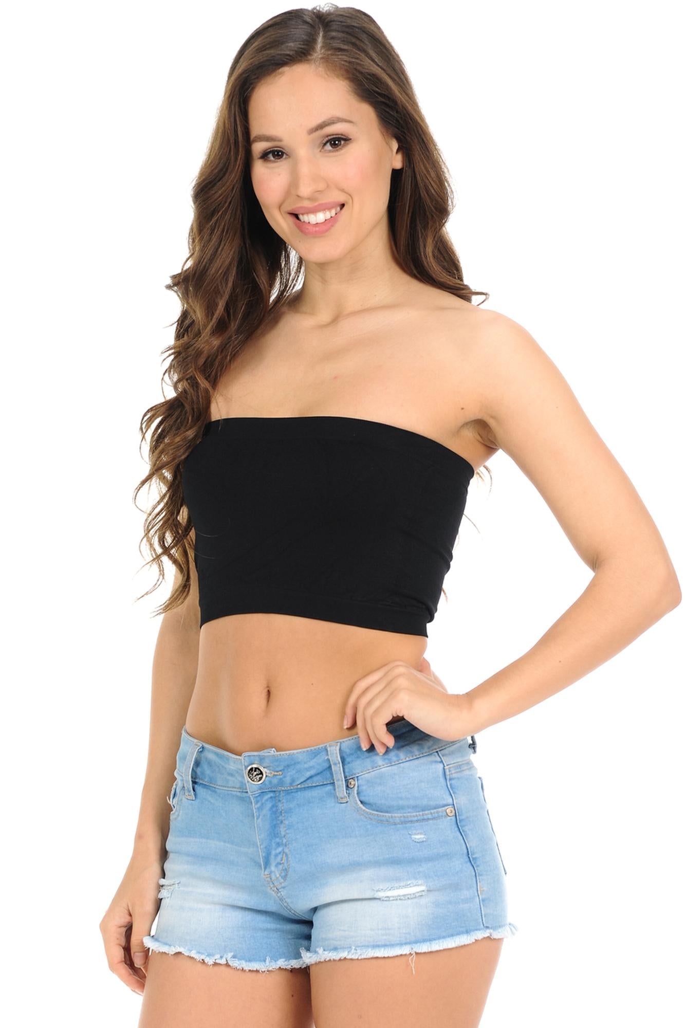 Spandex Bandeau Top