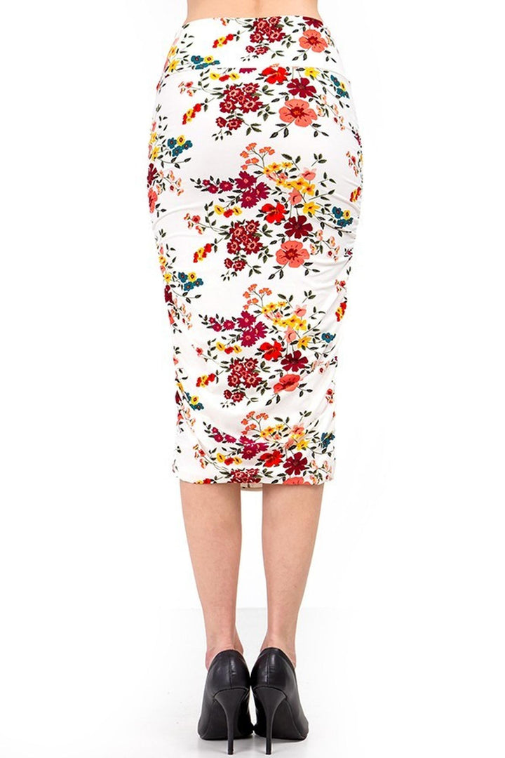 Buttery Smooth Fresh Spring Floral Skirt