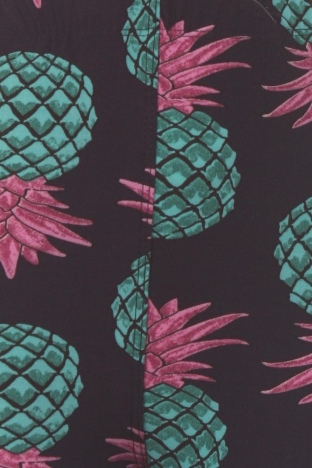 Buttery Smooth Teal Pineapple Kids Leggings - EEVEE