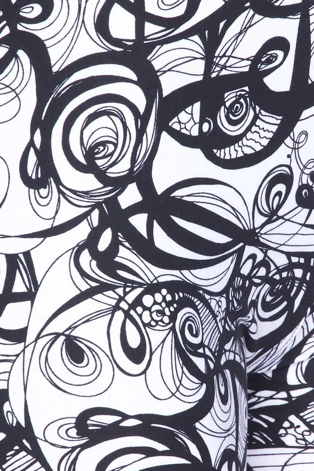 Buttery Smooth Elegant Abstract Swirly Kids Leggings