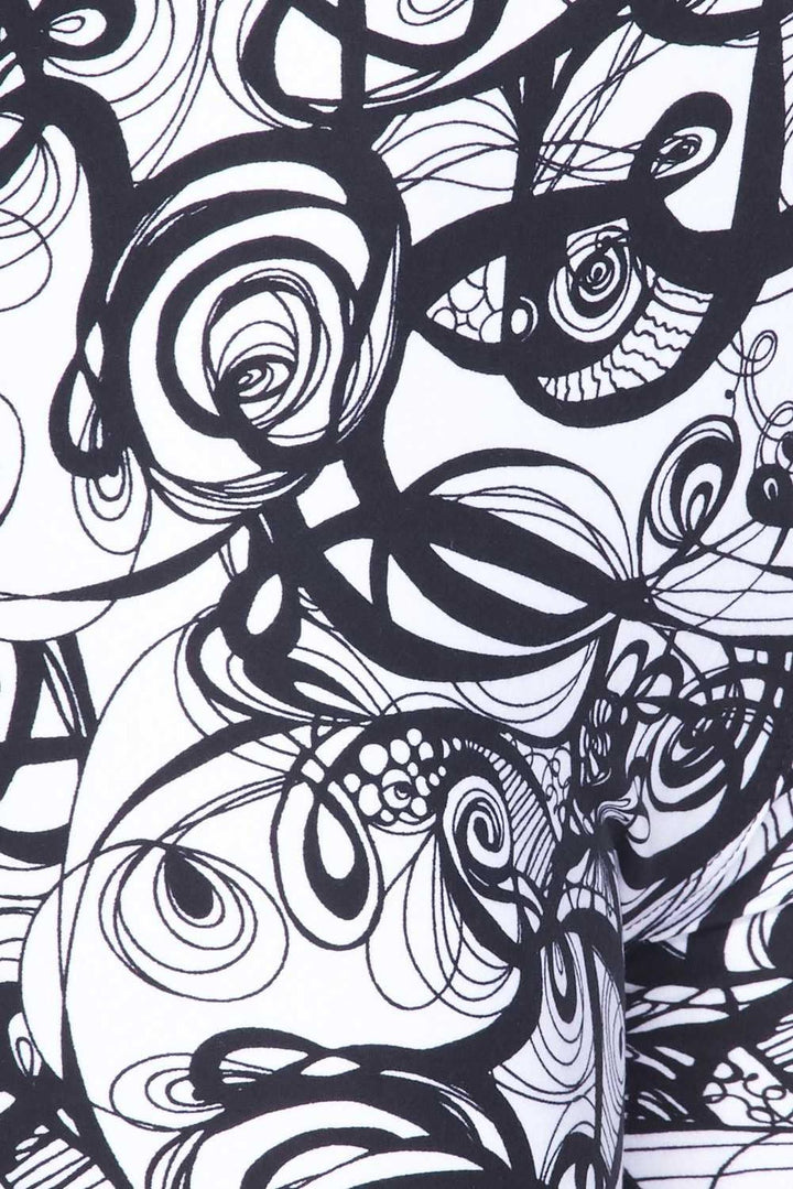 Buttery Smooth Elegant Abstract Swirly Kids Leggings