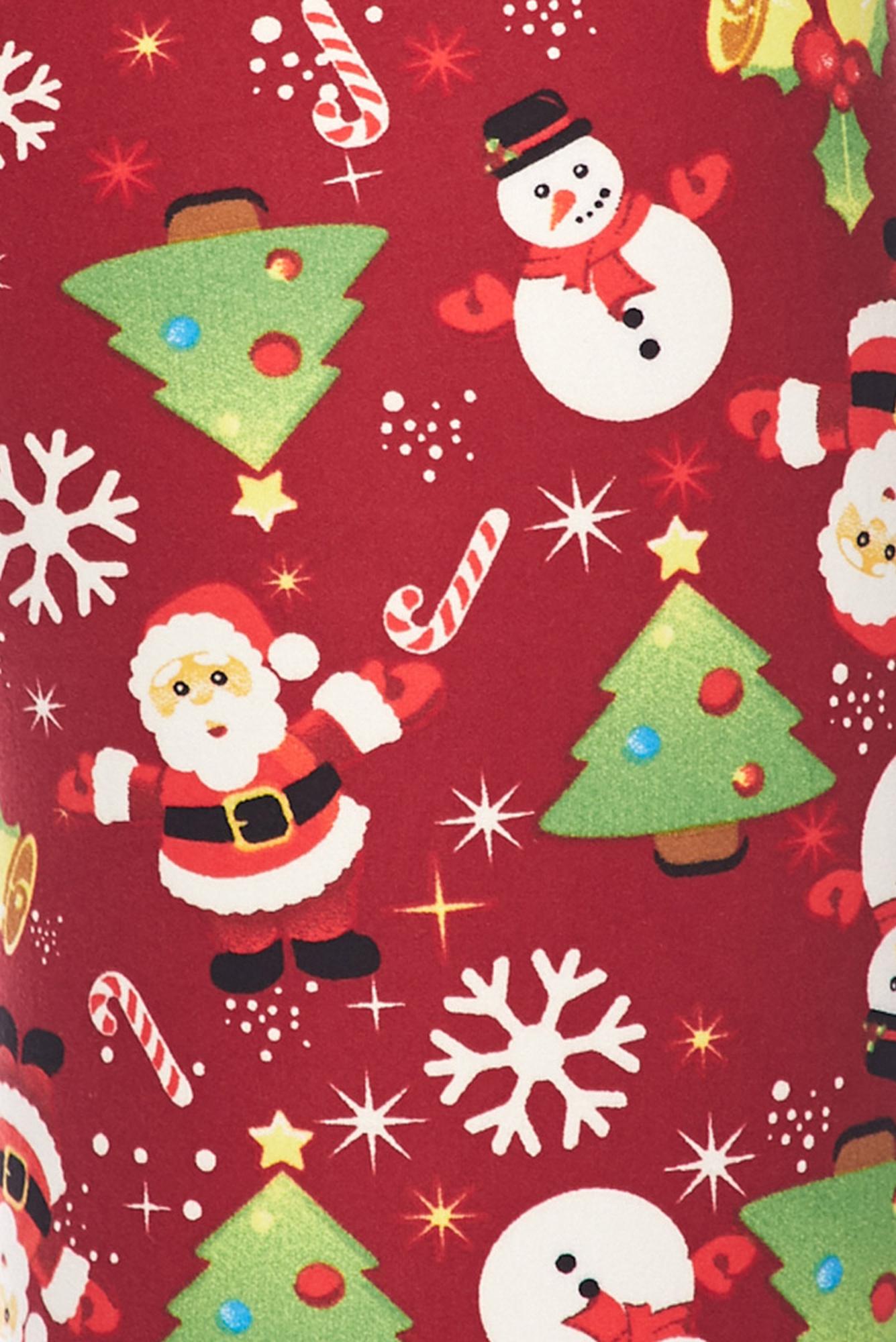 Buttery Smooth Christmas Delight Kids Leggings