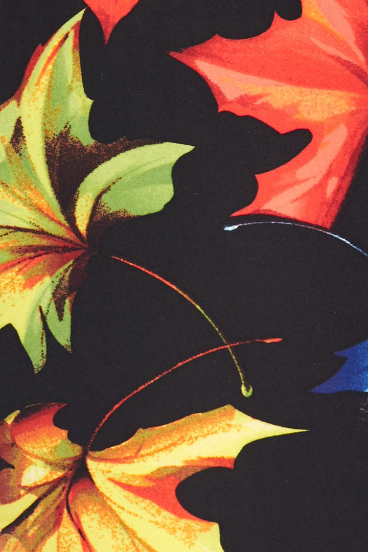 Buttery Smooth Autumn Leaves Kids Leggings