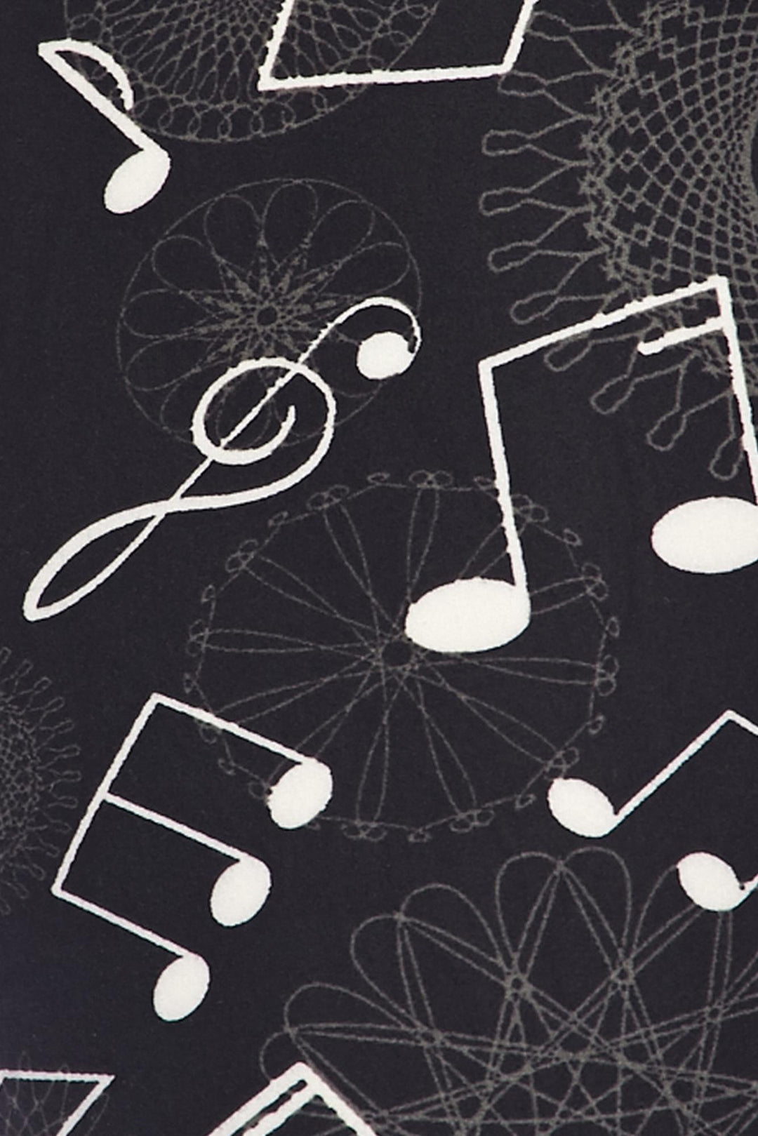 Buttery Smooth Musical Note Geometry Kids Leggings