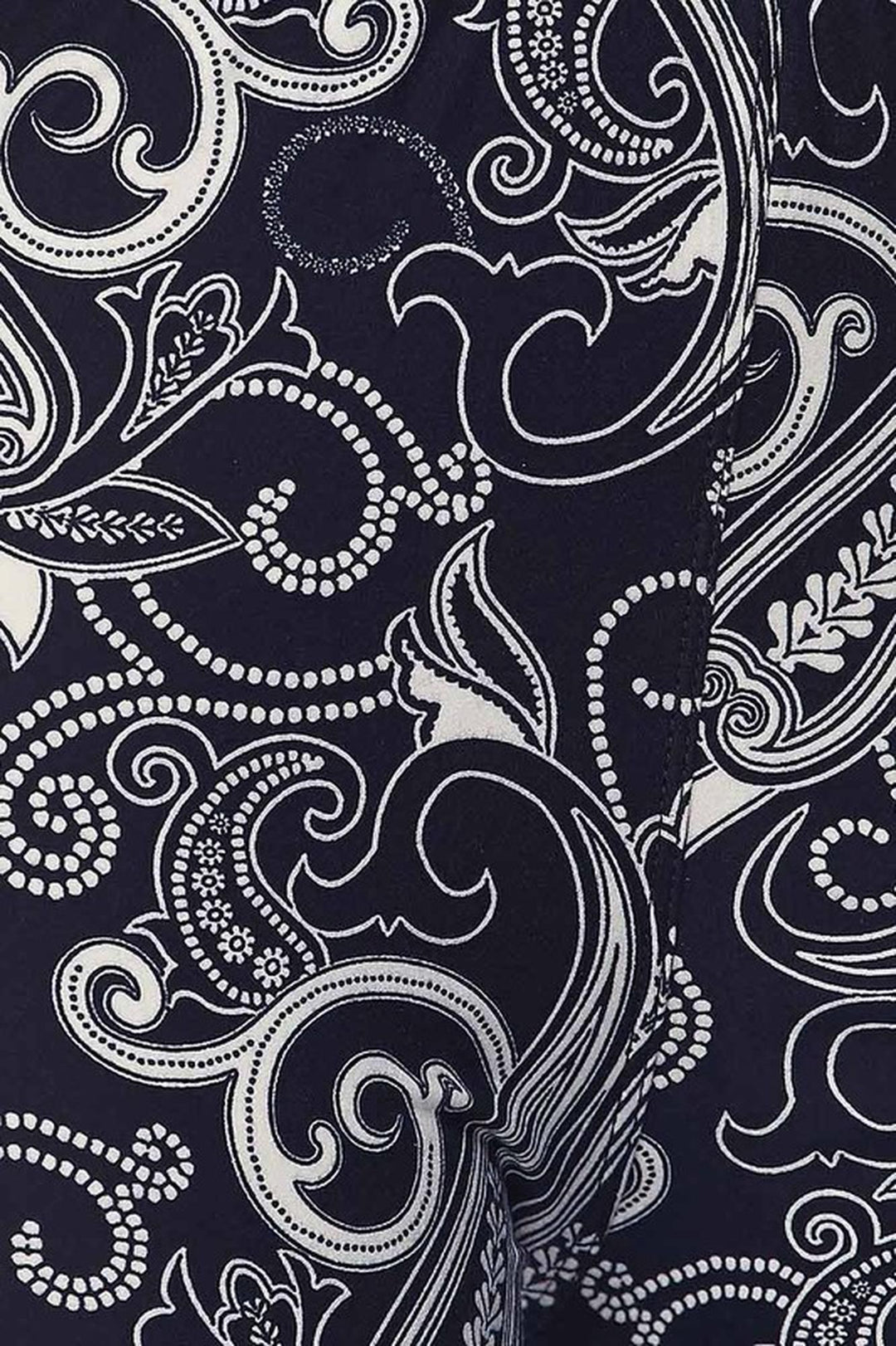 Buttery Smooth Navy Paisley Kids Leggings