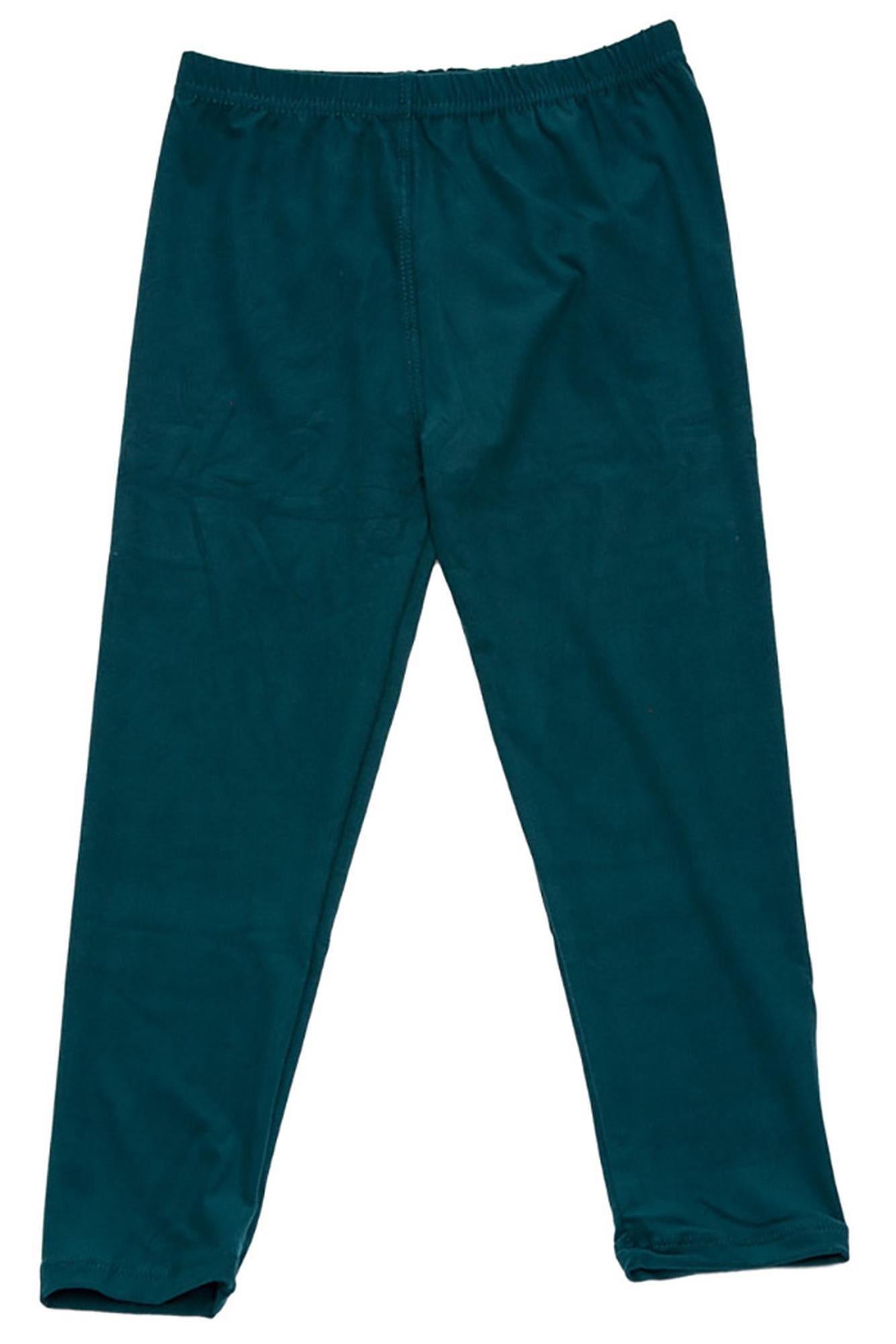 Buttery Smooth Solid Basic Kids Leggings - USA Fashion