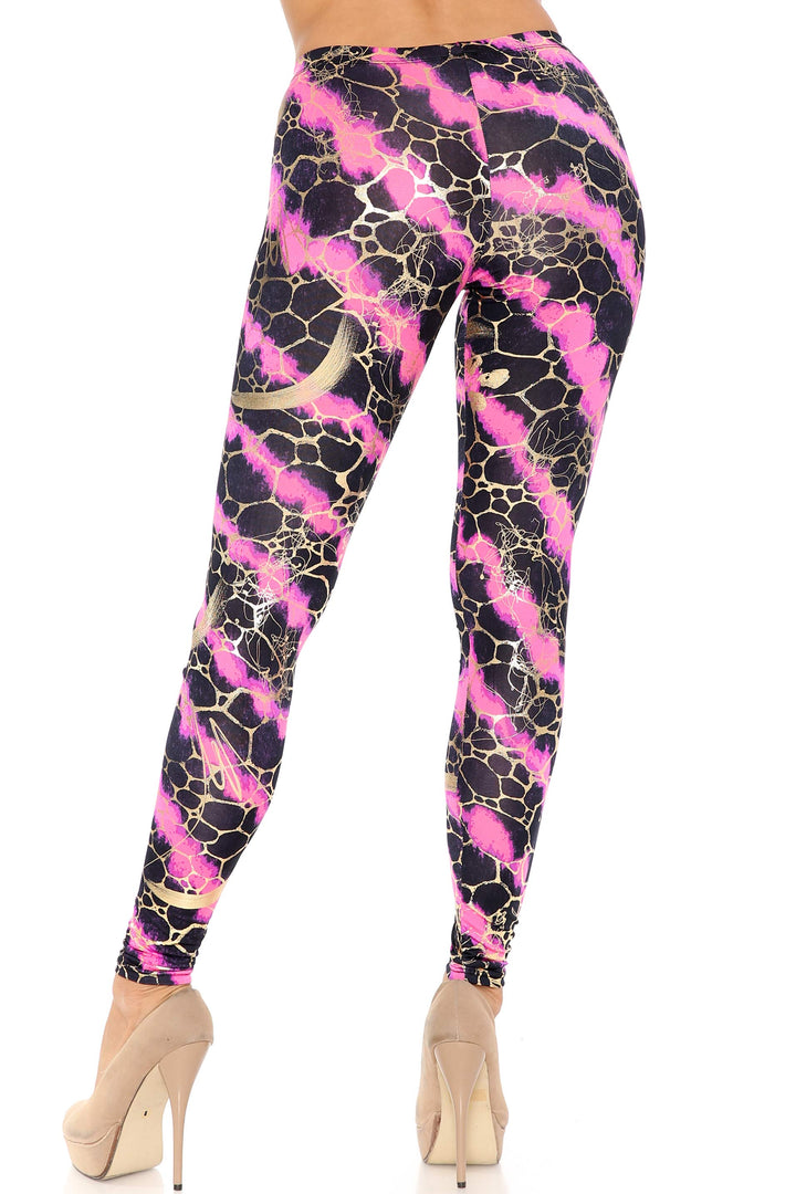 Colorcade Leggings - Plus Size - 1XL 2XL 3XL - Made in USA -