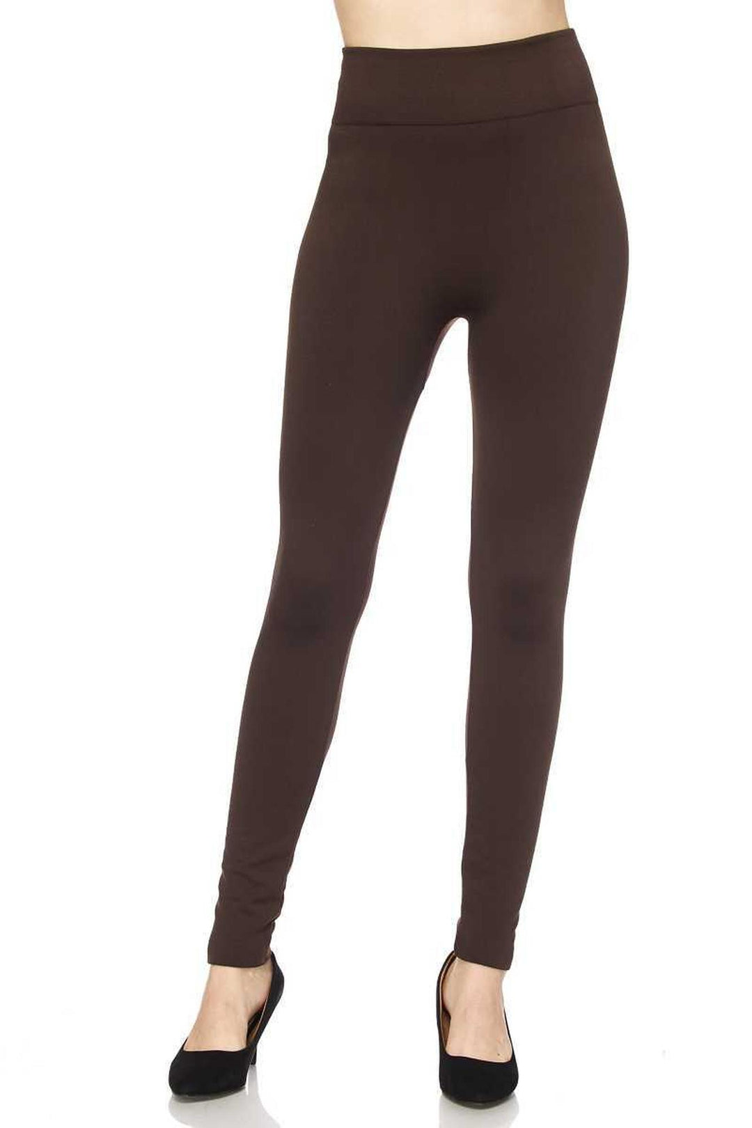 Fleece Lined Leggings - Plus Size - 1XL 2XL 3XL