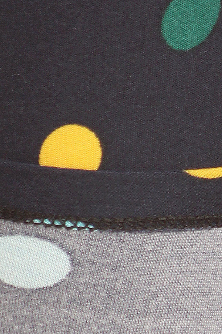 Plus Size - Buttery Soft Colorful Polka Dot Print Leggings