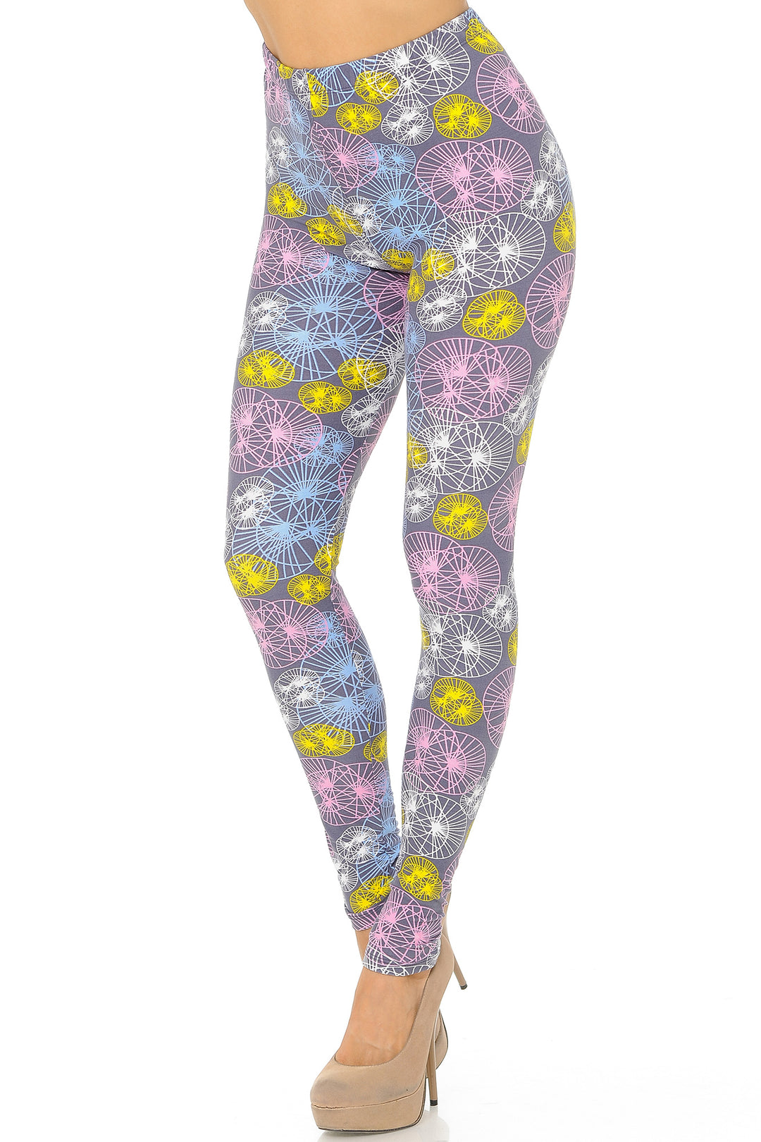 World of Leggings Originals Buttery Soft Floral Animal Tribal Leggings - Plus Size