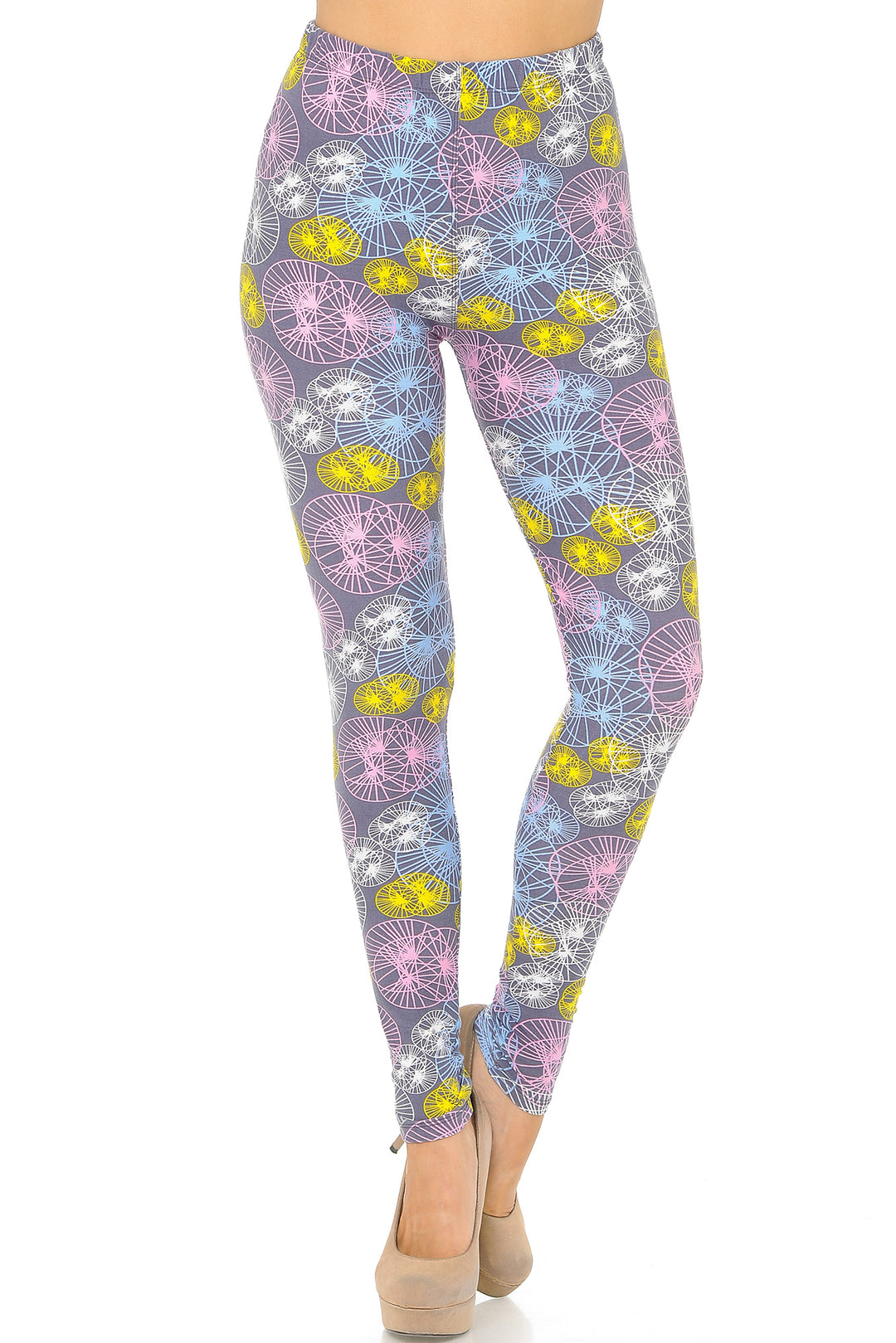 World of Leggings Originals Buttery Soft Floral Animal Tribal Leggings - Plus Size