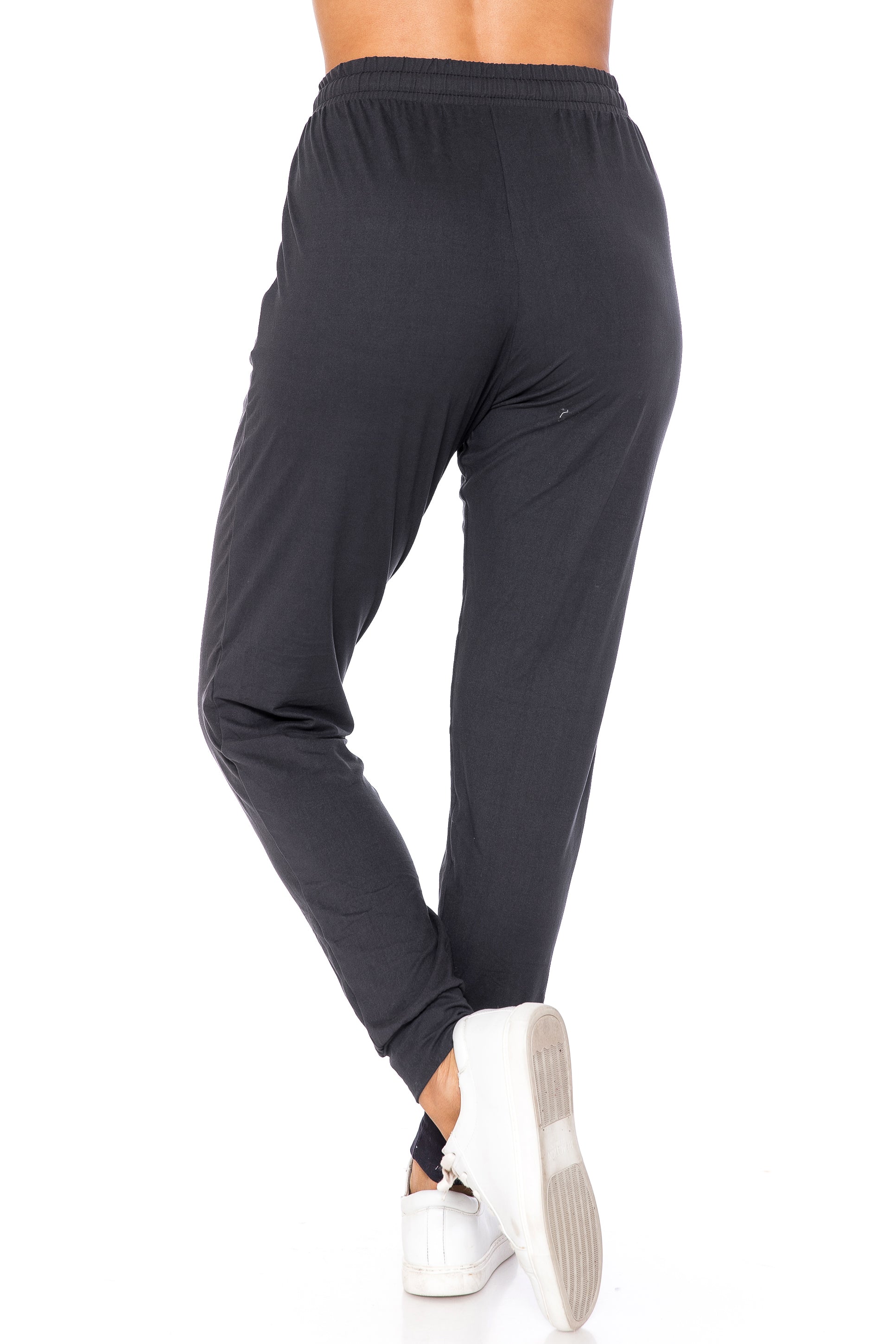 Buttery Smooth Basic Solid Joggers - Plus Size - 1XL 2XL 3XL - New Mix