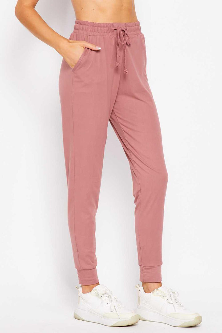 Buttery Smooth Basic Solid Joggers - Plus Size - 1XL 2XL 3XL - New Mix