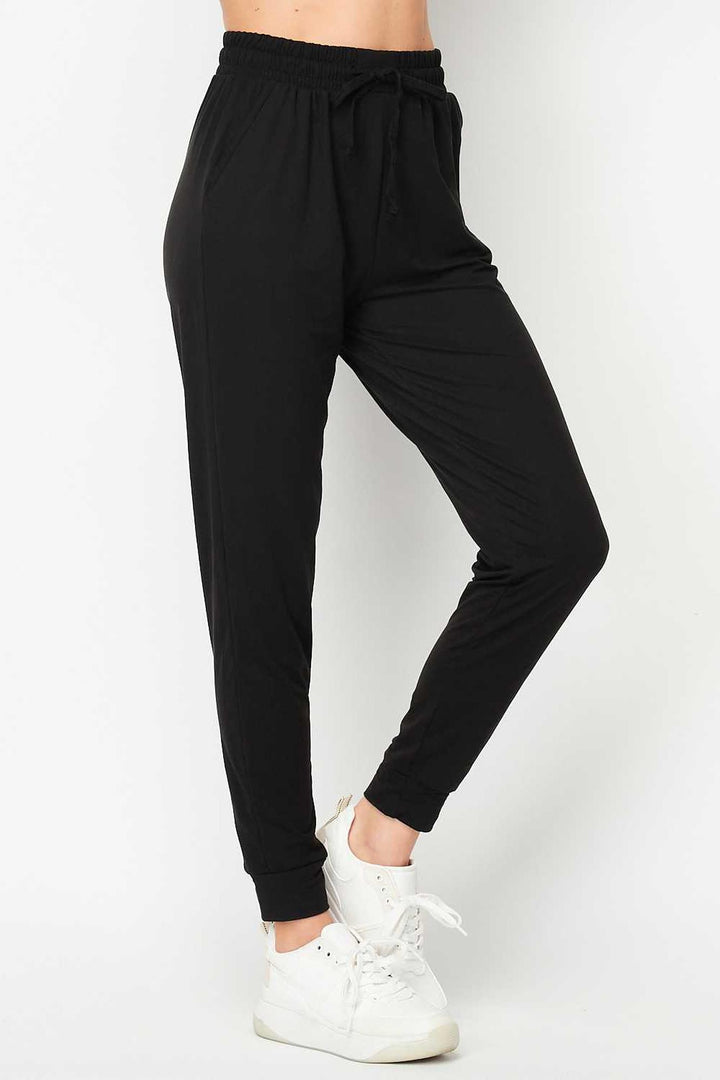 Buttery Smooth Basic Solid Joggers - Plus Size - 1XL 2XL 3XL - New Mix