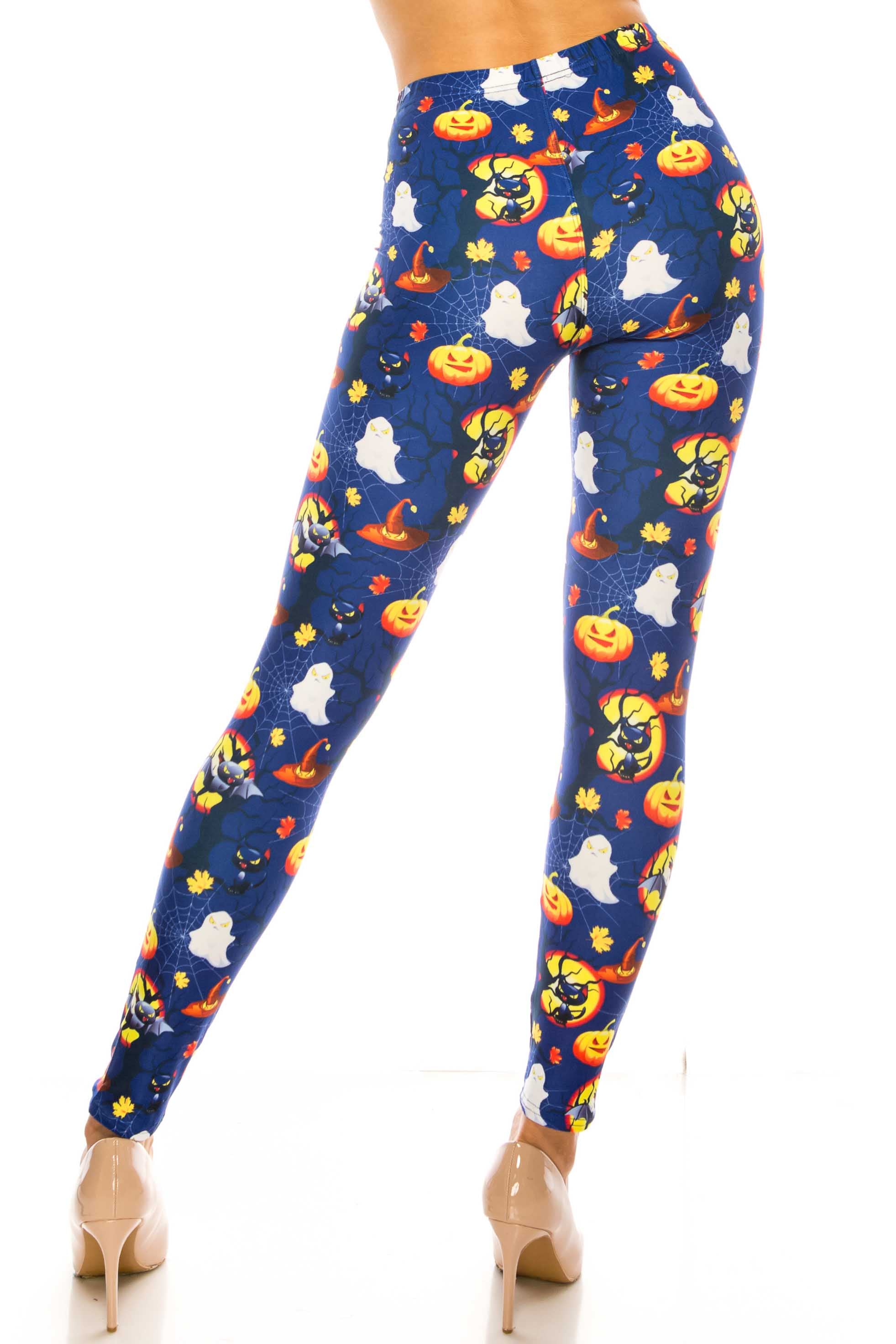 Creamy Soft Halloween Critters Leggings - Plus Size - 1XL 2XL 3XL