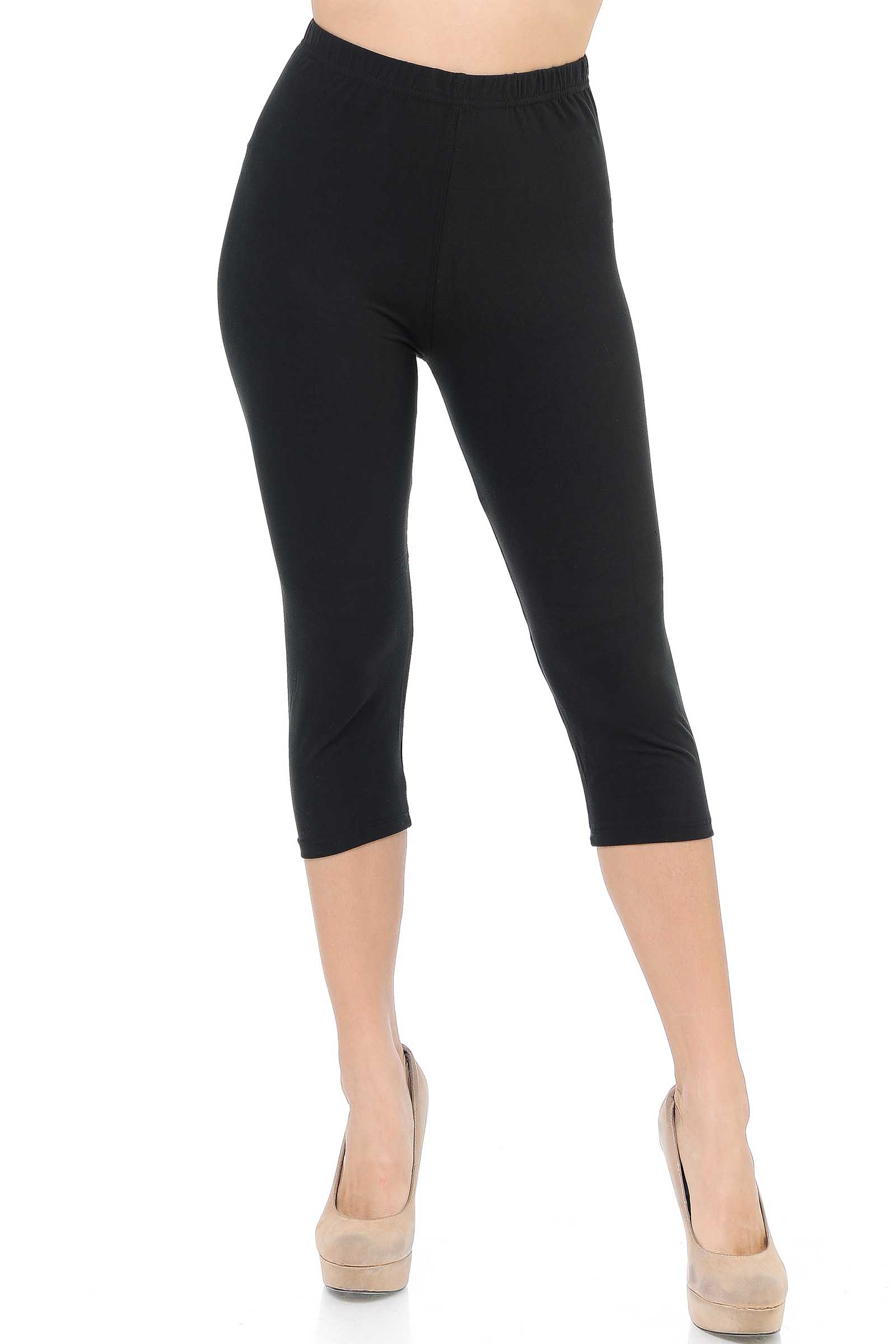 Buttery Smooth Basic Solid Capris - New Mix