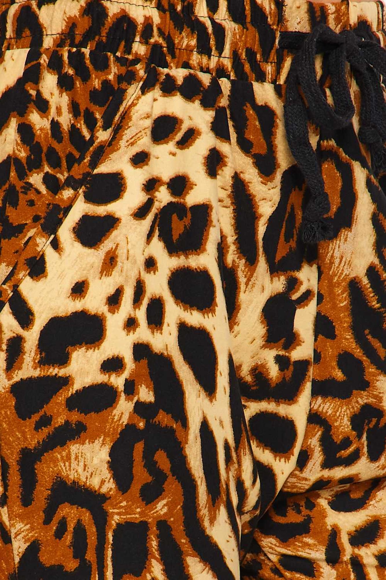 Buttery Smooth Predator Leopard Joggers