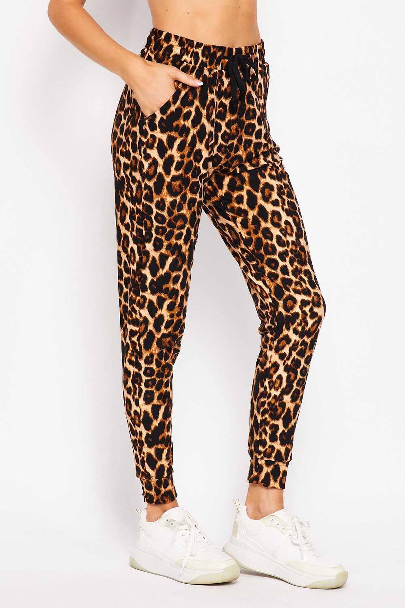 Buttery Smooth Bold and Beautiful Leopard Joggers - New Mix