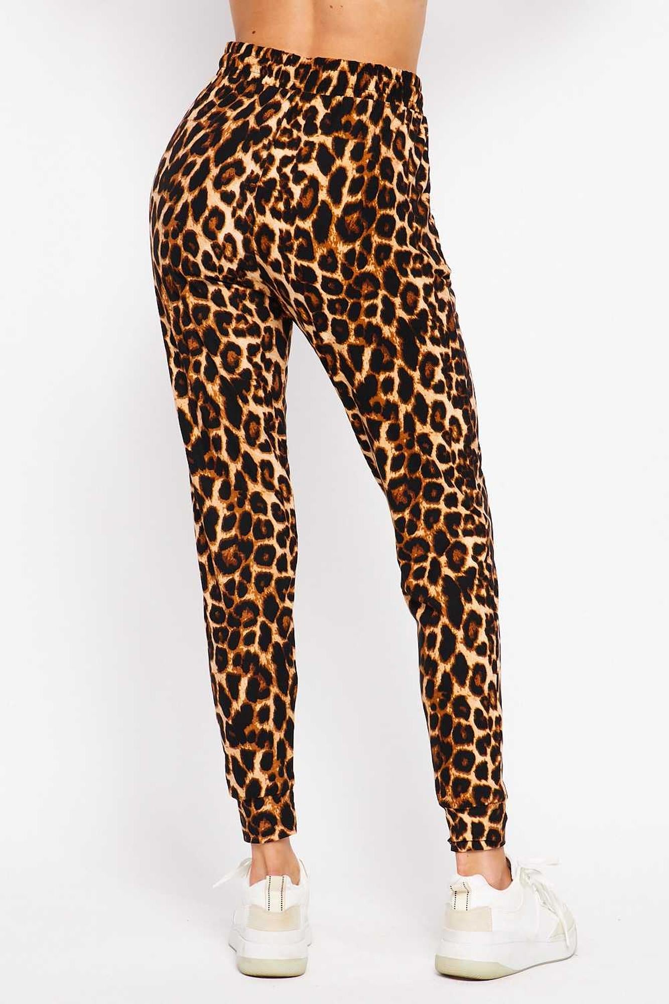 Buttery Smooth Bold and Beautiful Leopard Joggers - New Mix