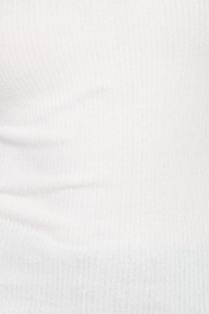 Solid Ruched Ribbed Cotton Spaghetti Strap Cropped Camisole