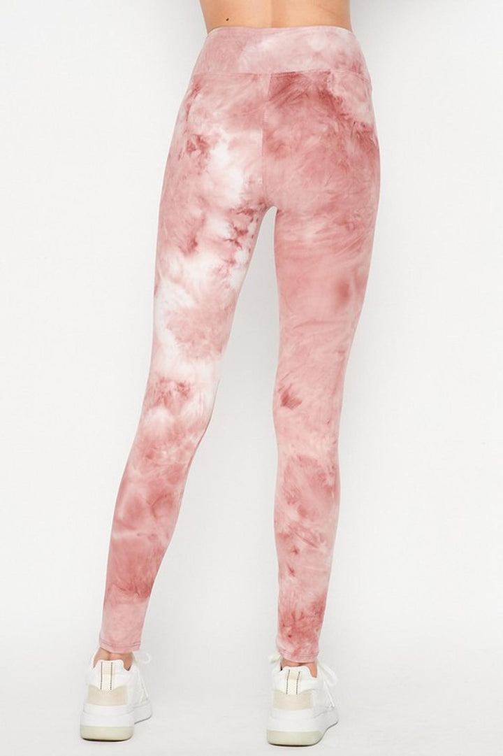Buttery Smooth Tie Dye High Waisted Leggings