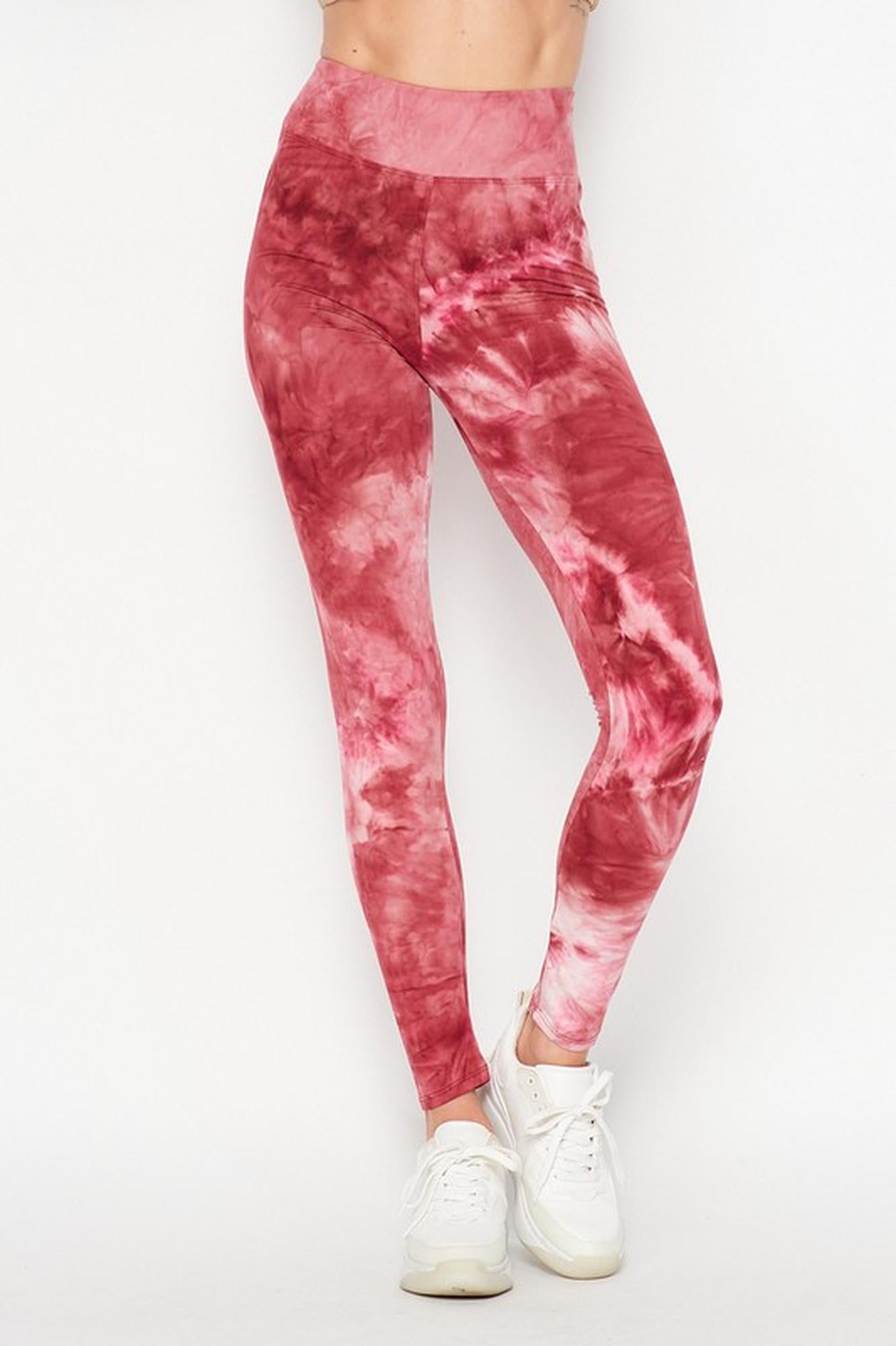 Buttery Smooth Tie Dye High Waisted Leggings