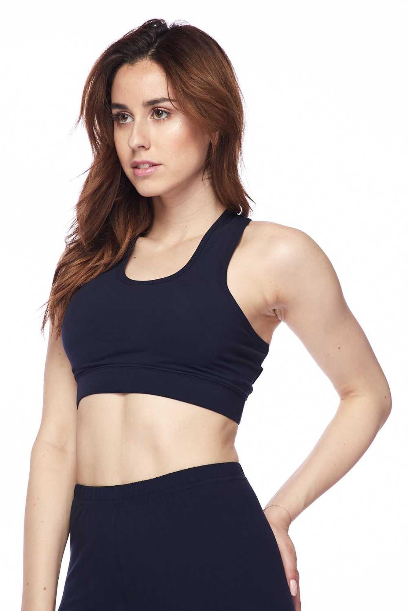 Buttery Smooth Basic Solid Leggings and Bra Set