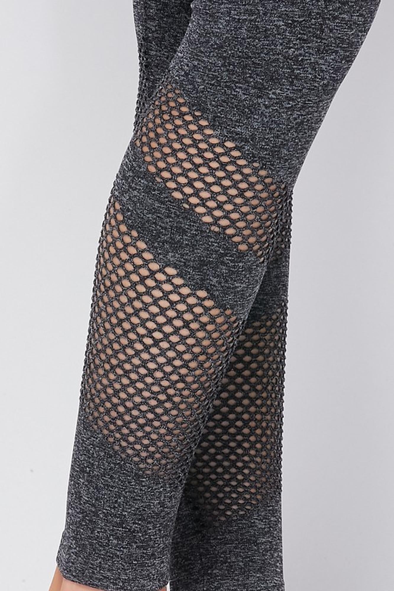 Premium 2 Piece Charcoal Bra Top and Leggings Sport Set