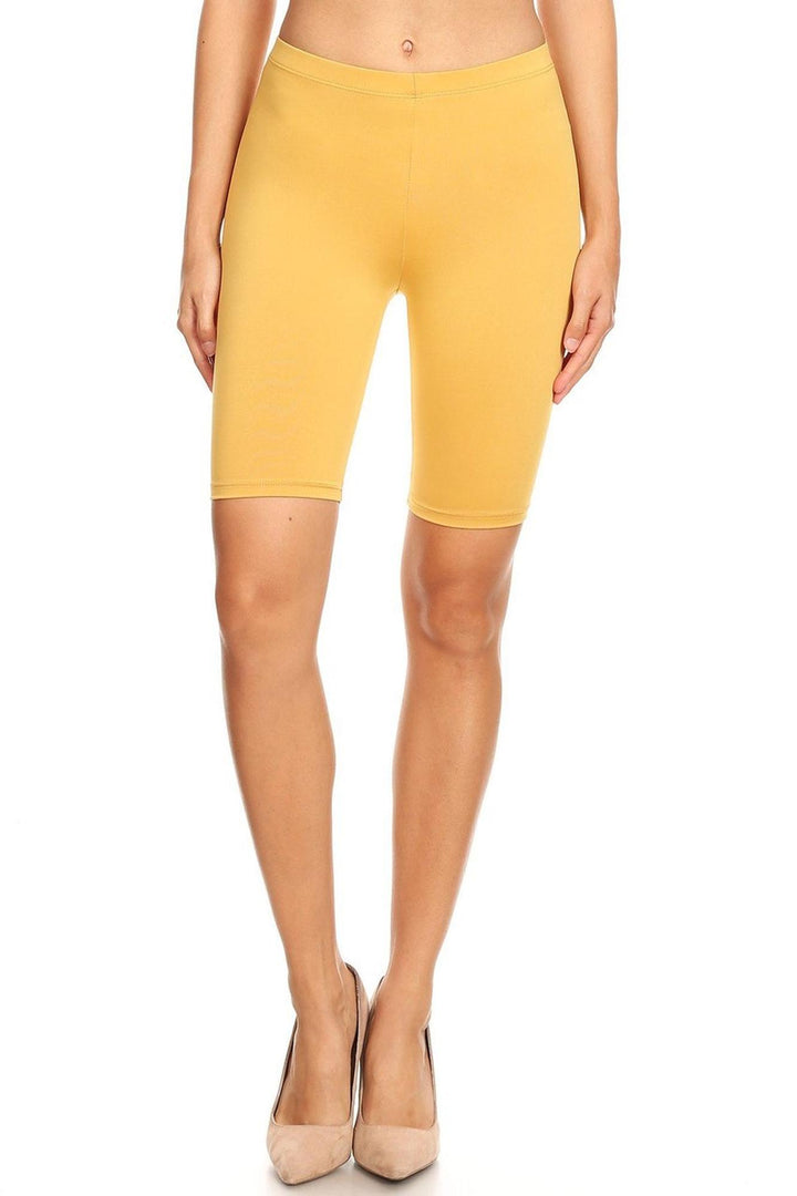 USA Basic Sport Biker Shorts