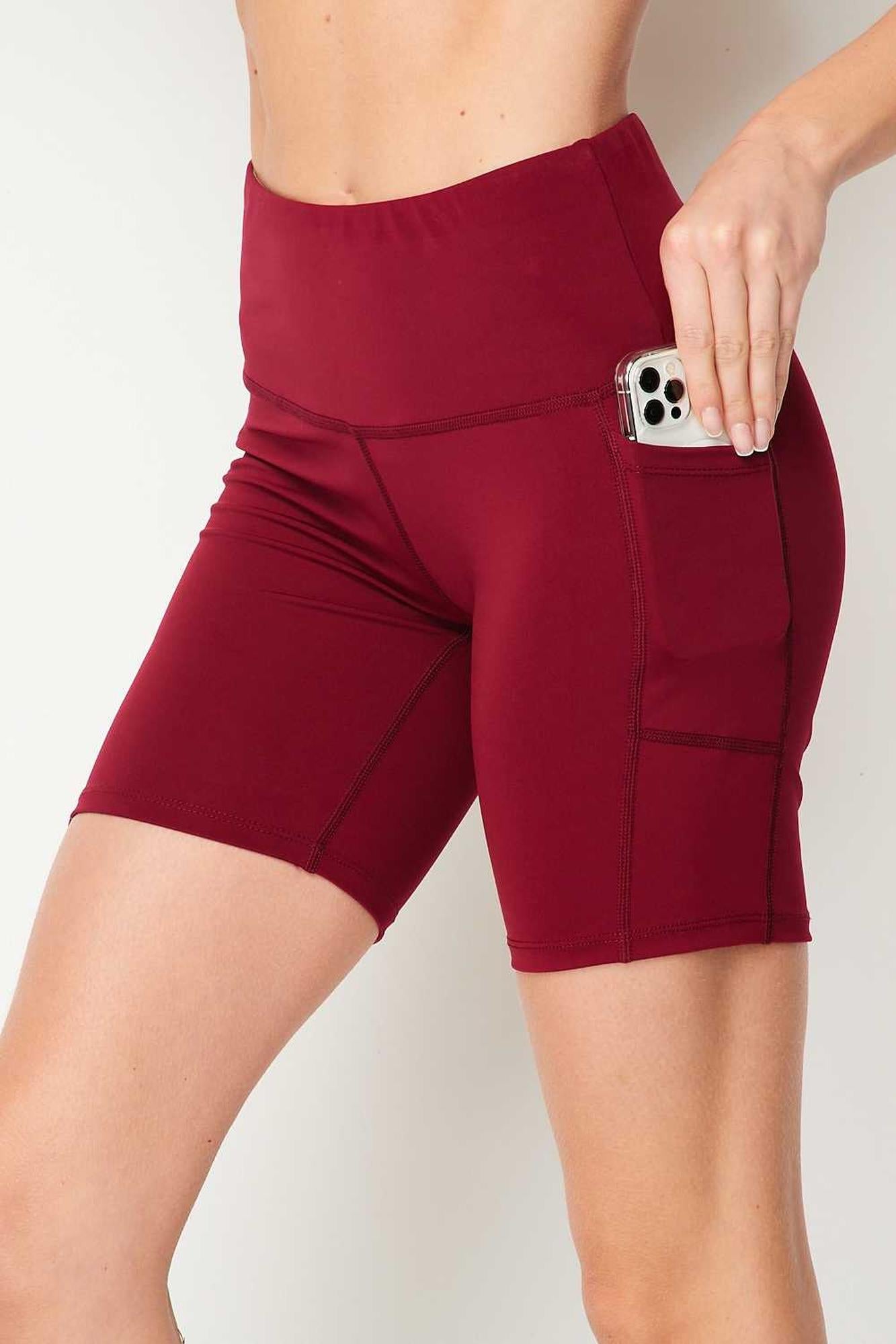 Sport High Waisted Biker Shorts